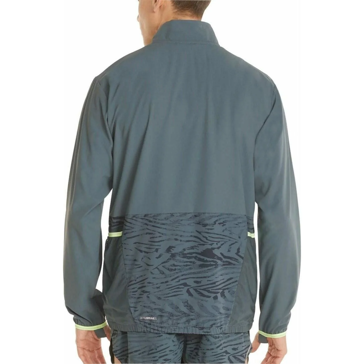 Puma Ultraweave S FSTR Mens Running Jacket - Grey - Image 2