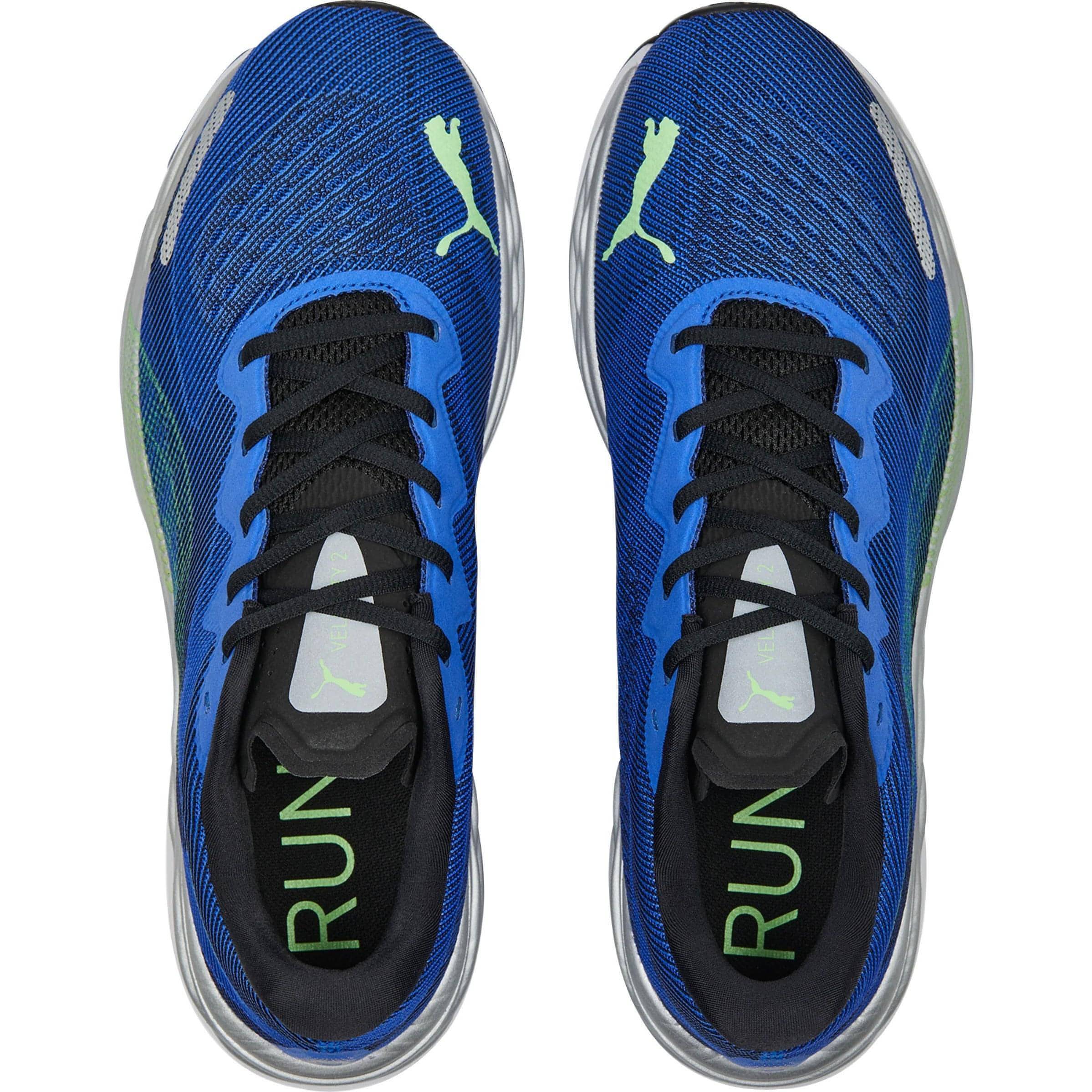 Puma Velocity Nitro 2 Mens Running Shoes - Blue - Image 4