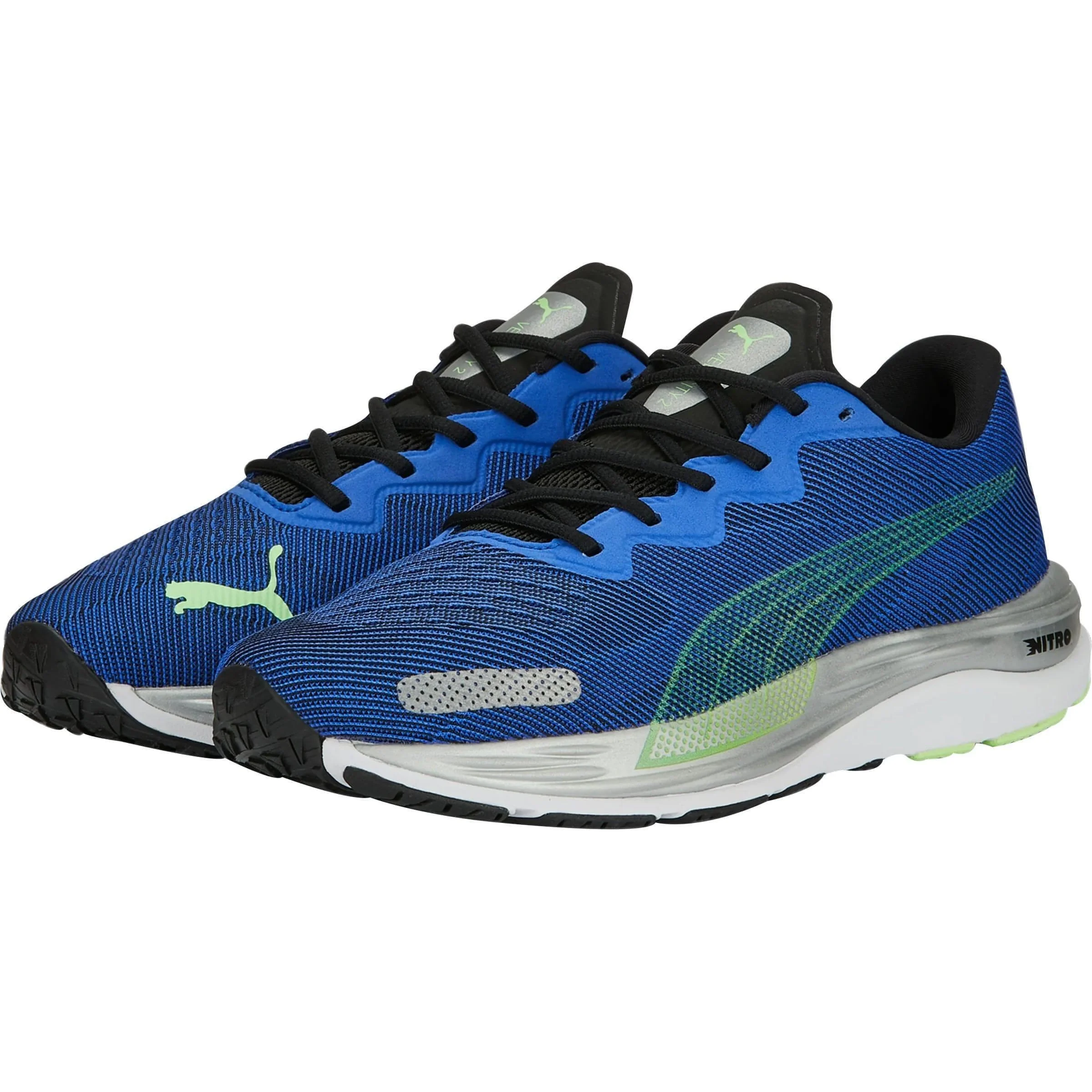 Puma Velocity Nitro 2 Mens Running Shoes - Blue - Image 6