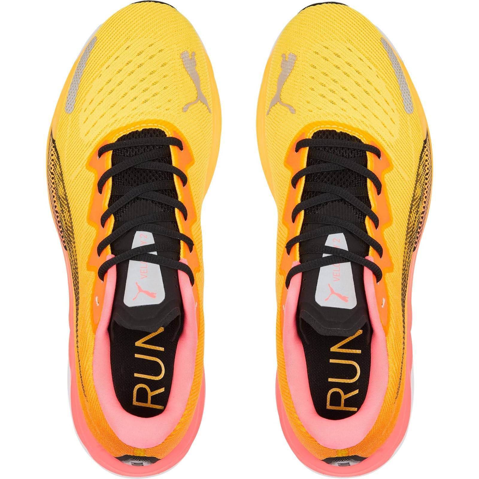 Puma Velocity Nitro 2 Mens Running Shoes - Orange - Image 4