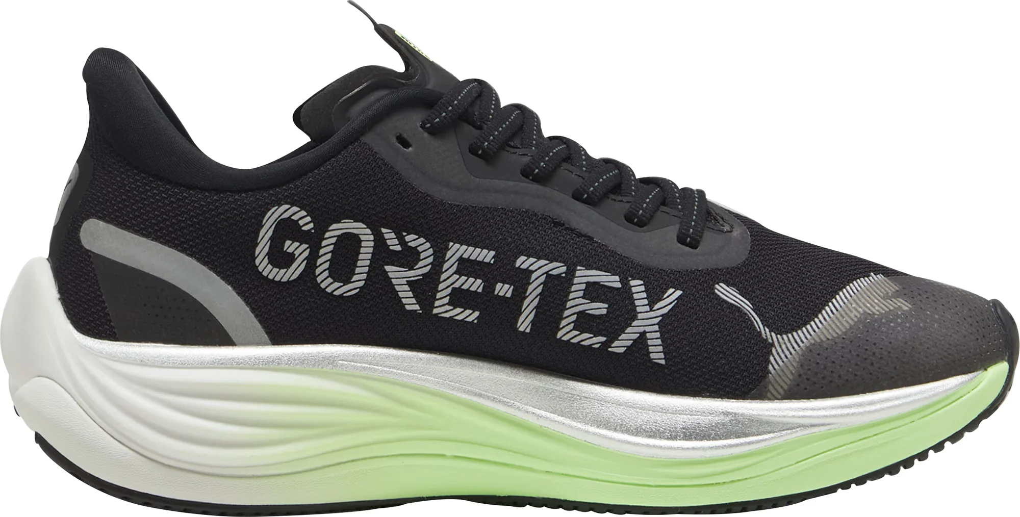Puma Velocity Nitro 3 GORE-TEX Womens Running Shoes - Black - Image 3