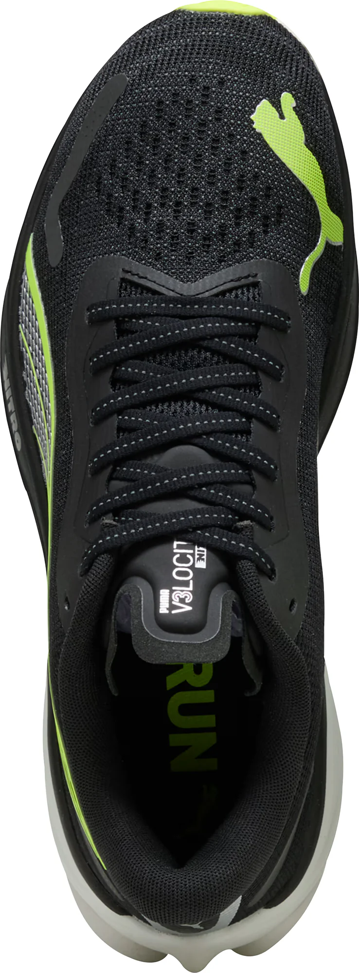Puma Velocity Nitro 3 Mens Running Shoes - Black - Image 4