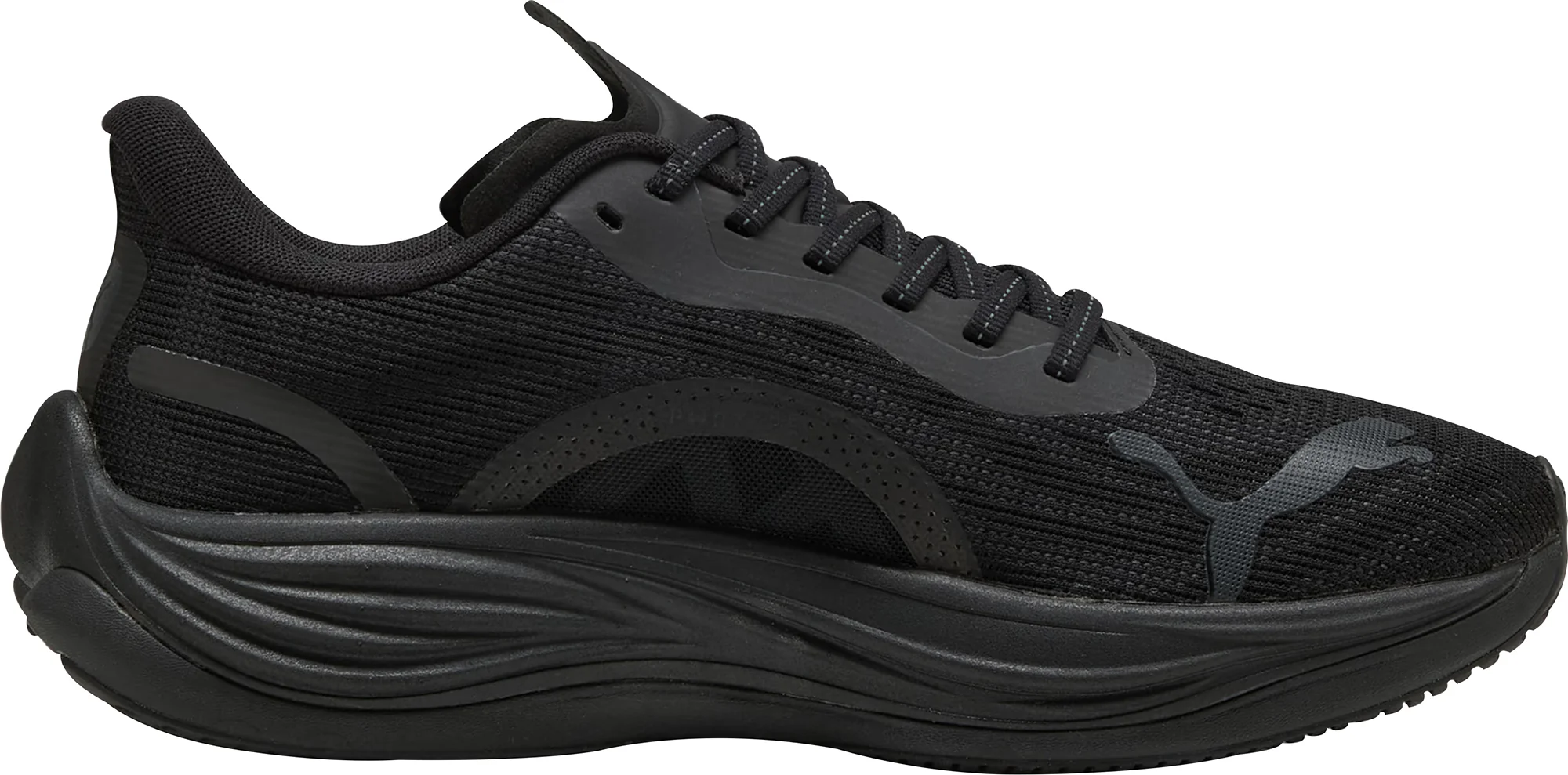 Puma Velocity Nitro 3 Mens Running Shoes - Black - Image 3