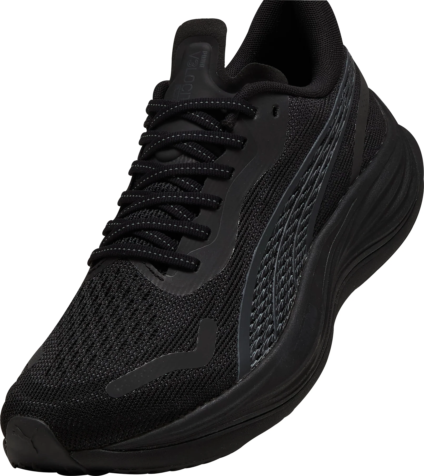 Puma Velocity Nitro 3 Mens Running Shoes - Black - Image 7