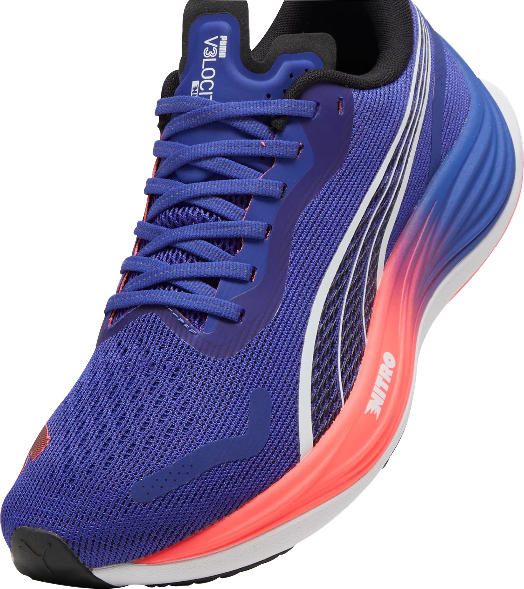 Puma Velocity Nitro 3 Mens Running Shoes - Blue - Image 6