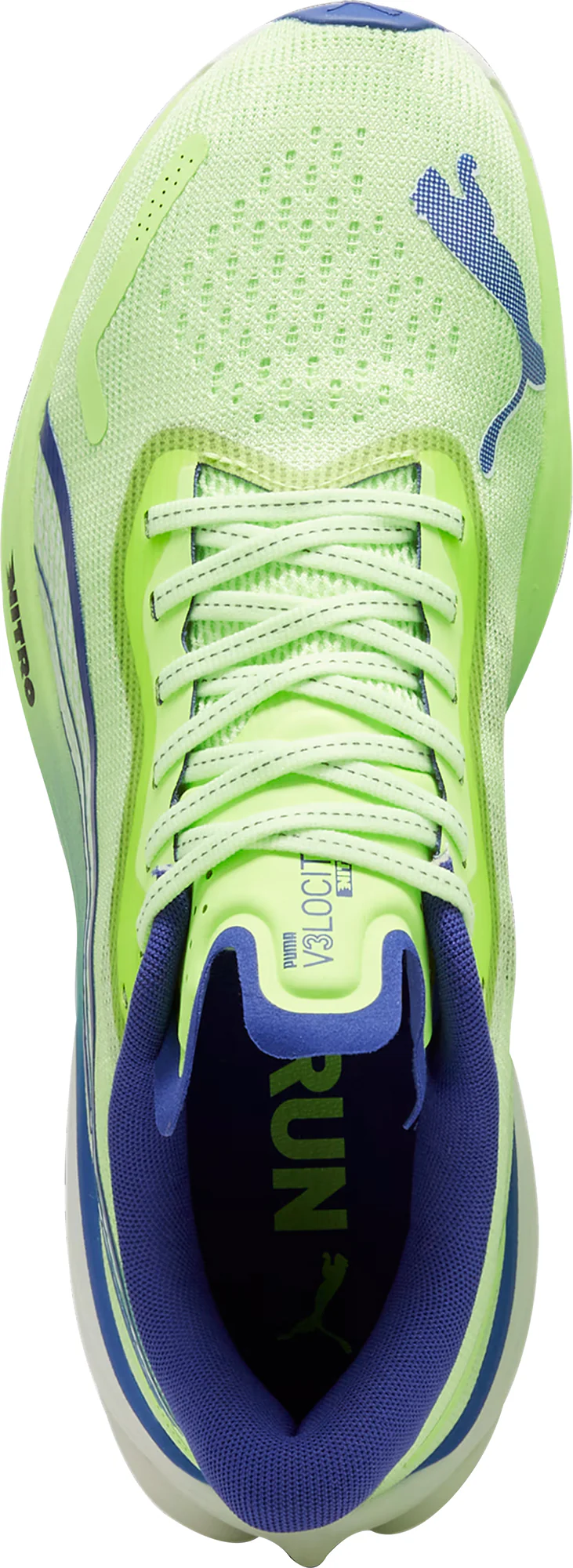 Puma Velocity Nitro 3 Mens Running Shoes - Green - Image 4