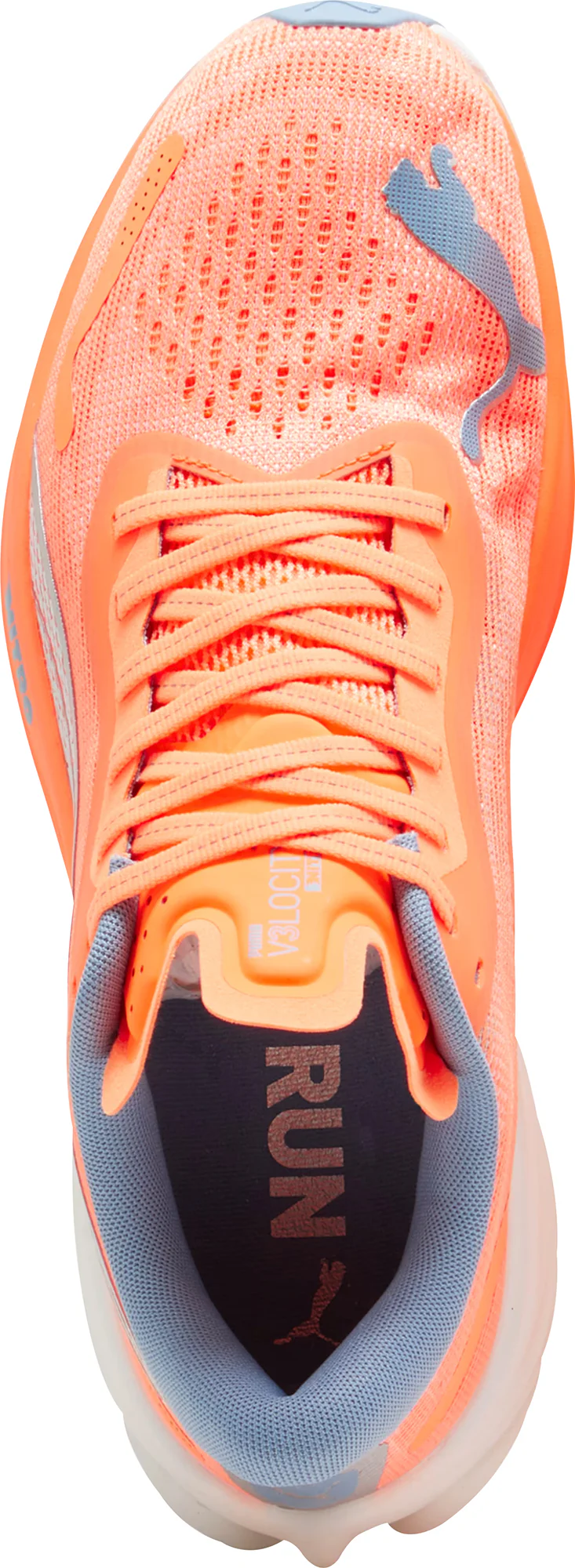 Puma Velocity Nitro 3 Mens Running Shoes - Orange - Image 4