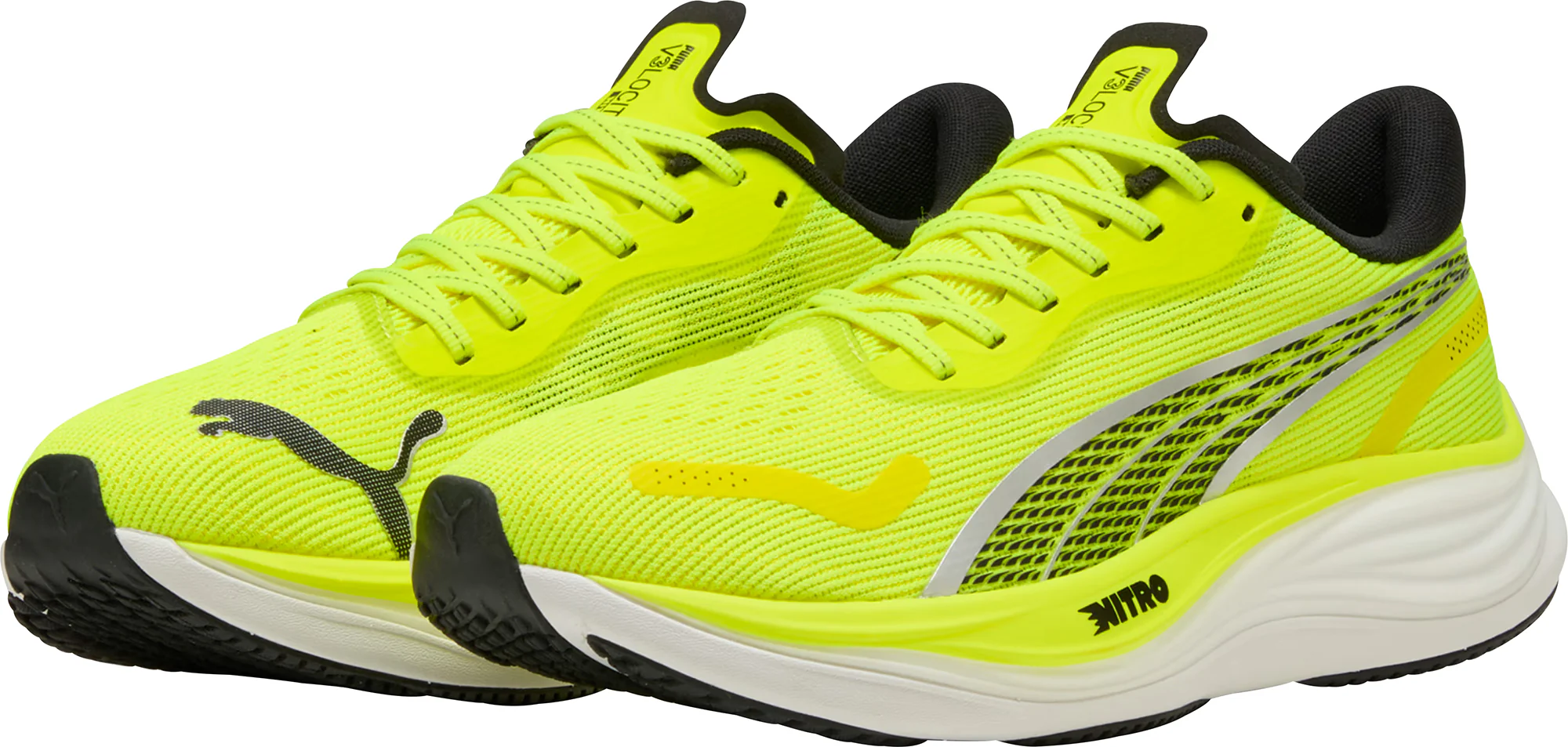 Puma Velocity Nitro 3 Mens Running Shoes - Yellow - Image 4