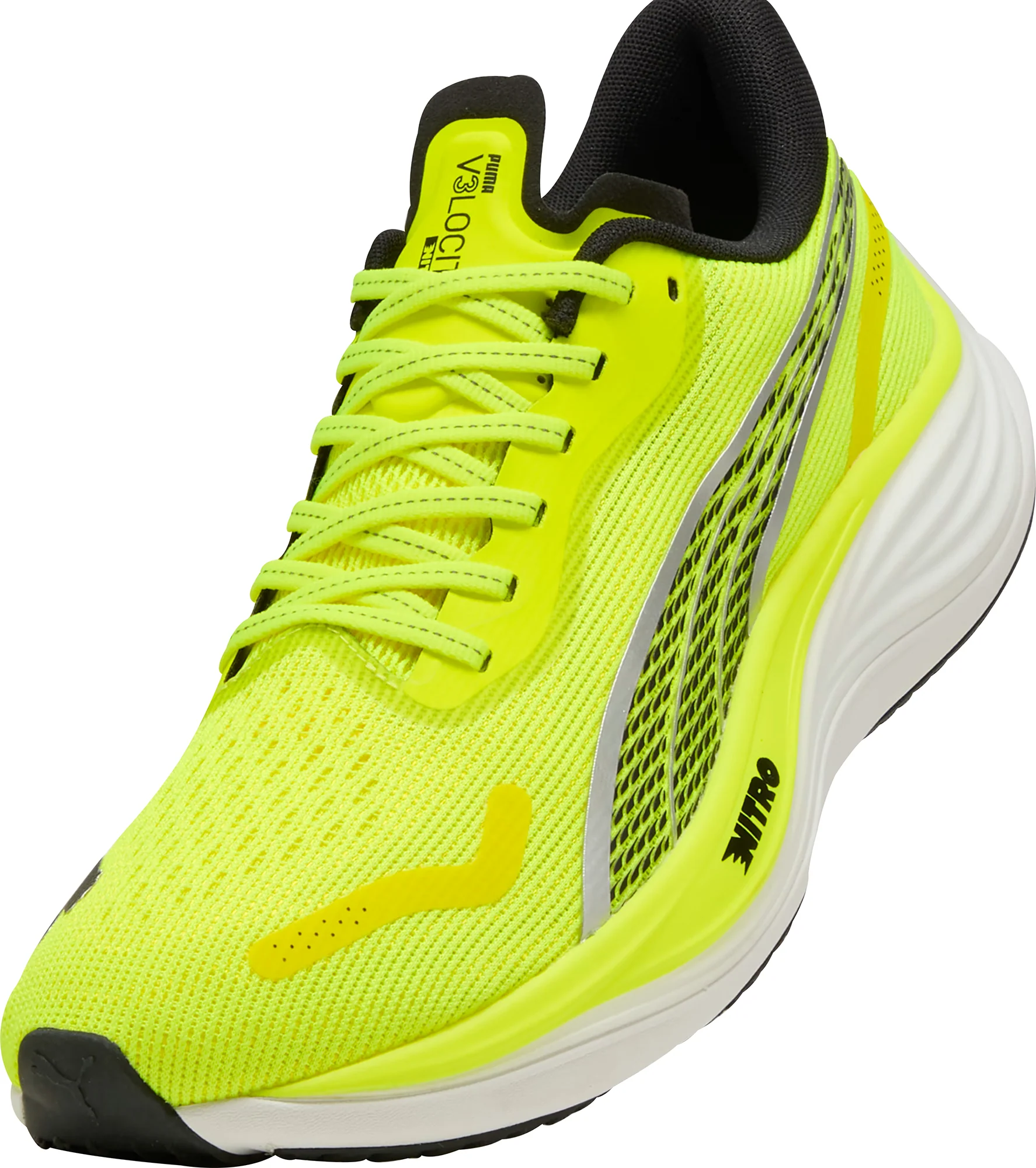 Puma Velocity Nitro 3 Mens Running Shoes - Yellow - Image 7
