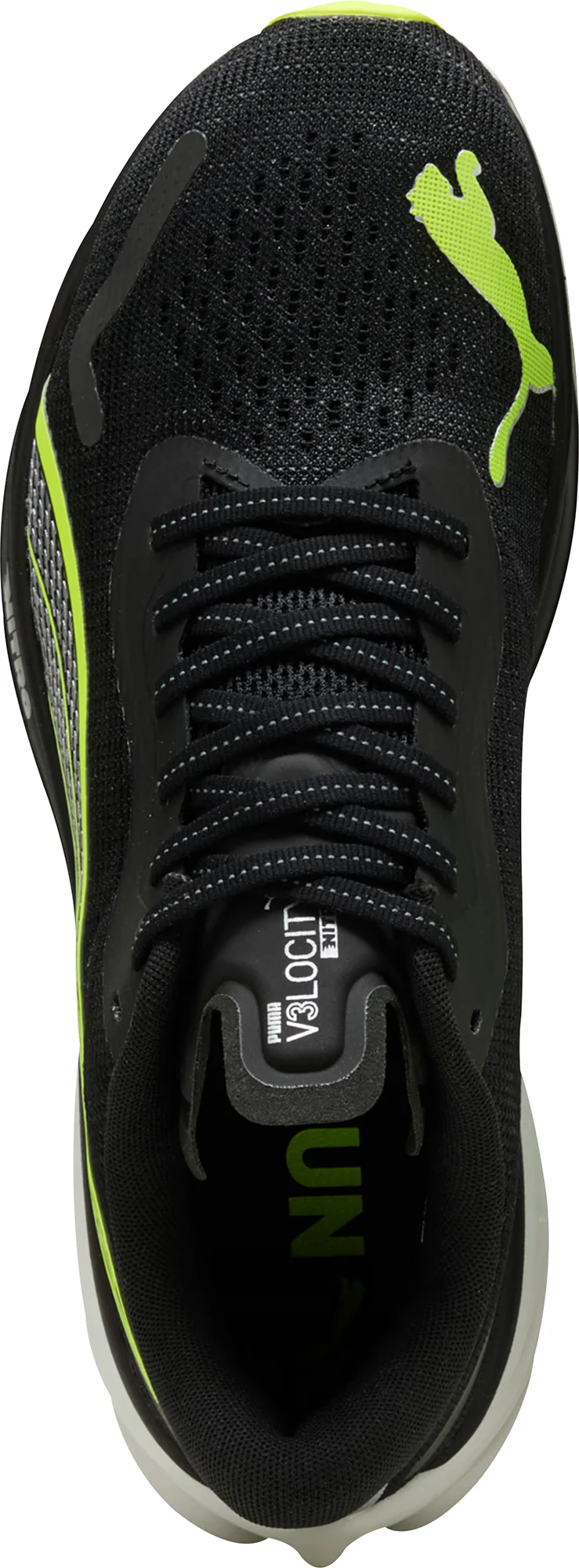 Puma Velocity Nitro 3 WIDE FIT Mens Running Shoes - Black - Image 4