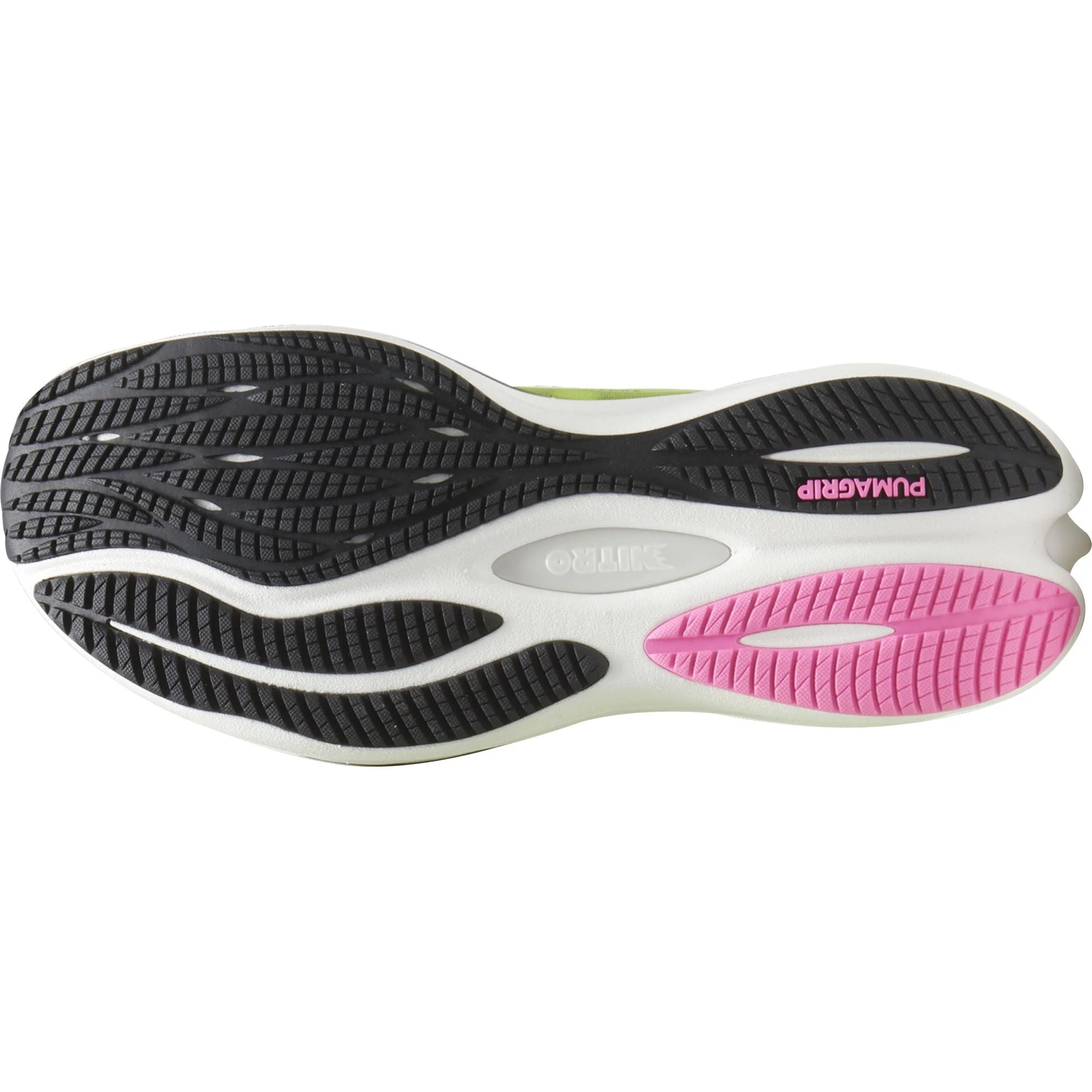 Puma Velocity Nitro 3 Womens Running Shoes - Green - Image 2