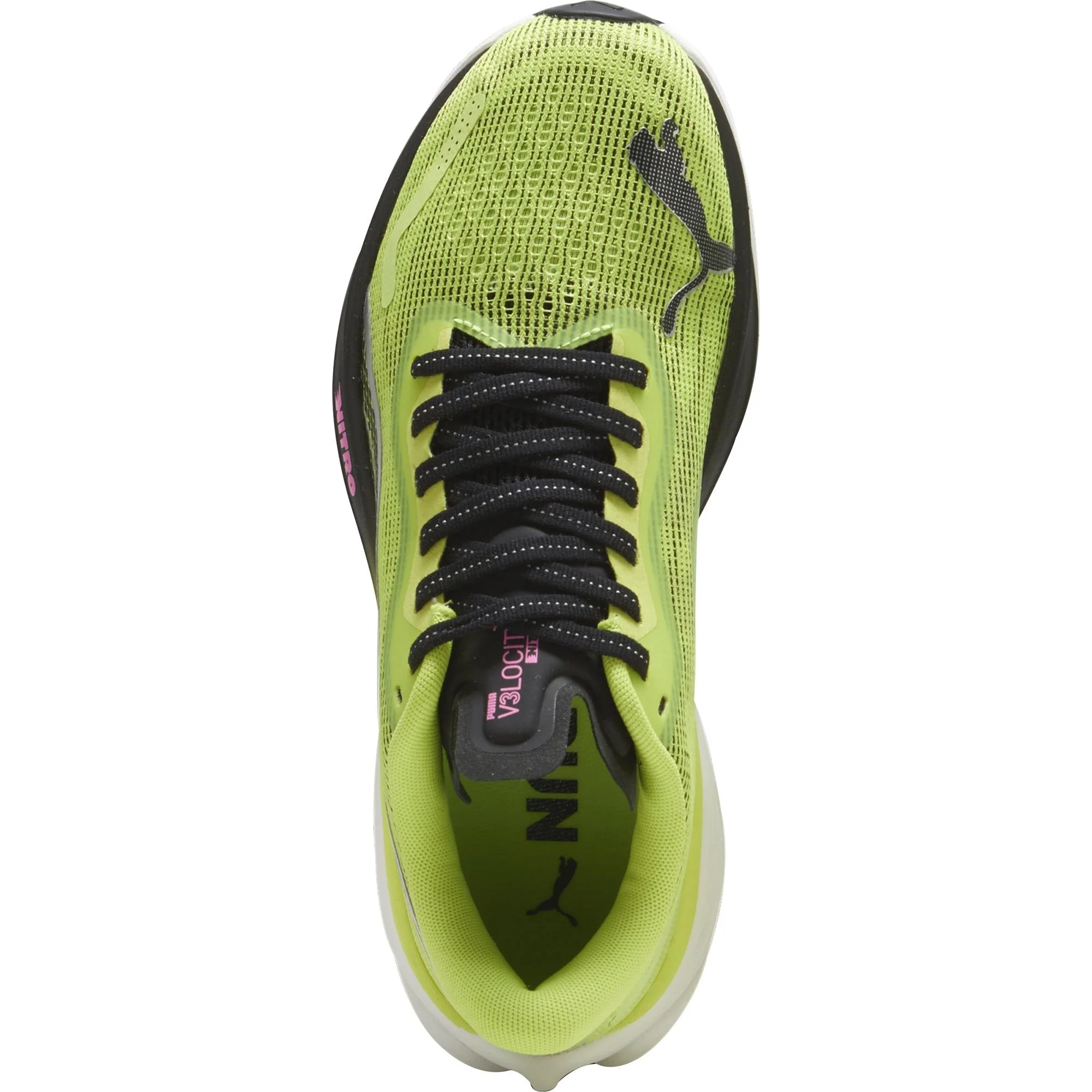 Puma Velocity Nitro 3 Womens Running Shoes - Green - Image 4