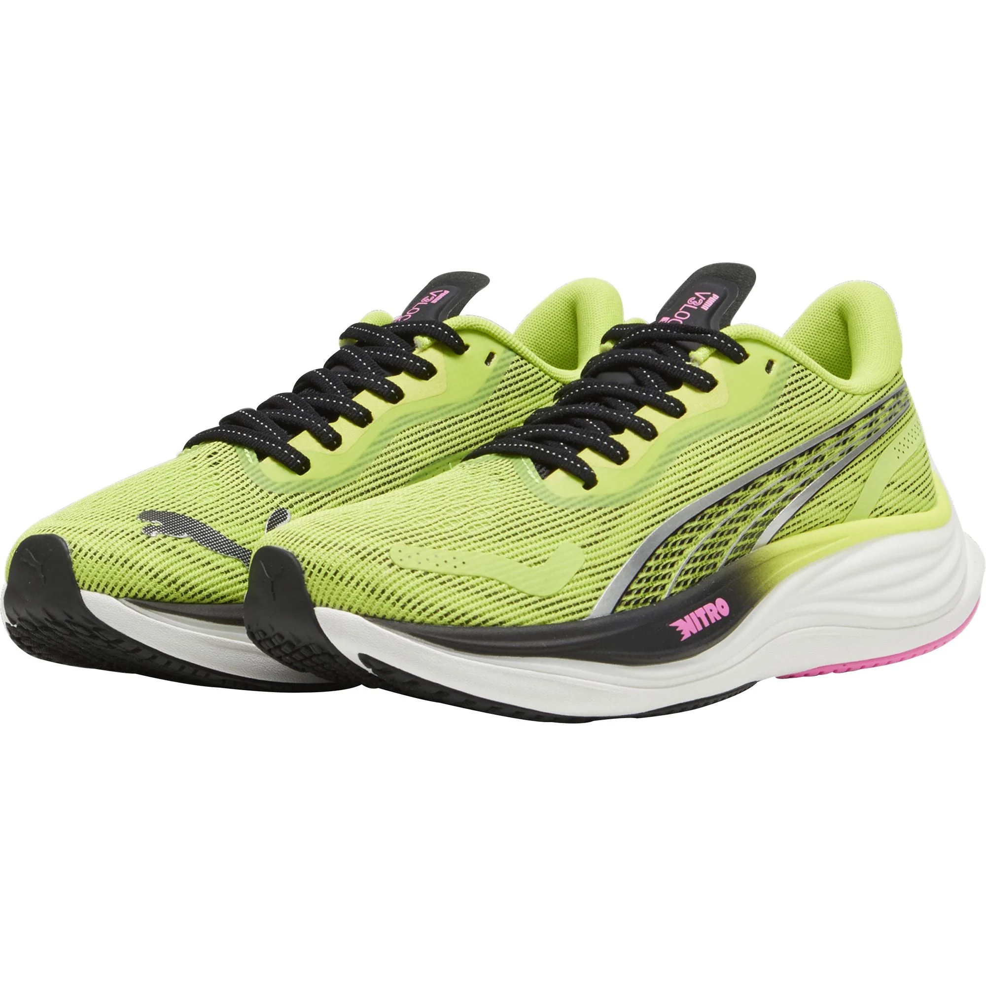 Puma Velocity Nitro 3 Womens Running Shoes - Green - Image 5