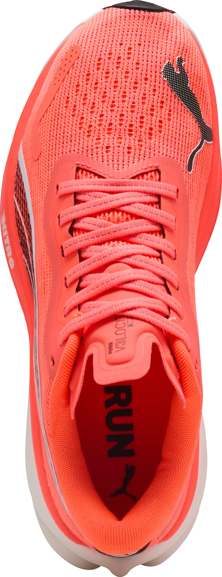 Puma Velocity Nitro 3 Womens Running Shoes - Red - Image 4