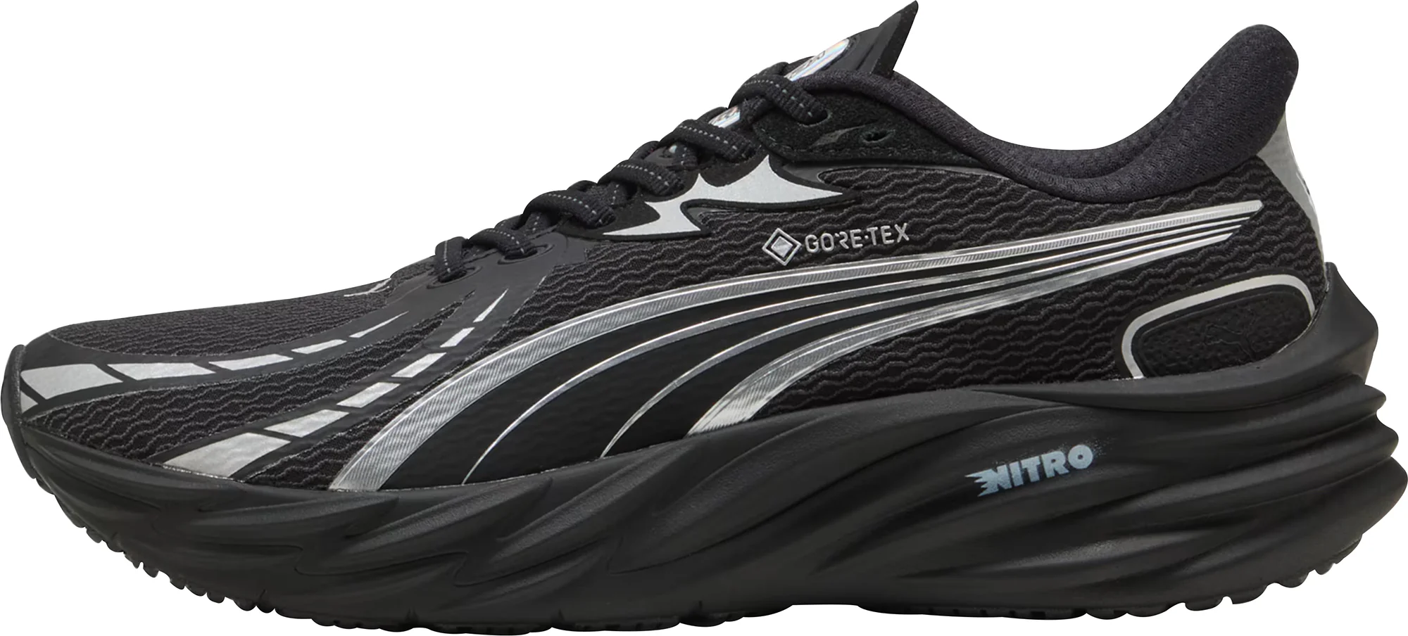 Puma Velocity Nitro 4 GORE-TEX Mens Running Shoes - Black
