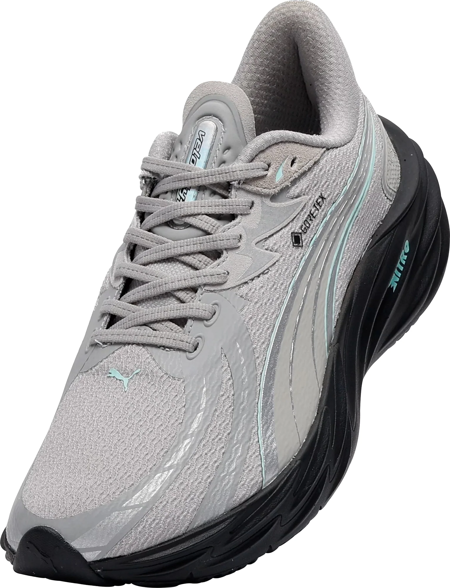 Puma Velocity Nitro 4 GORE-TEX Mens Running Shoes - Grey - Image 7