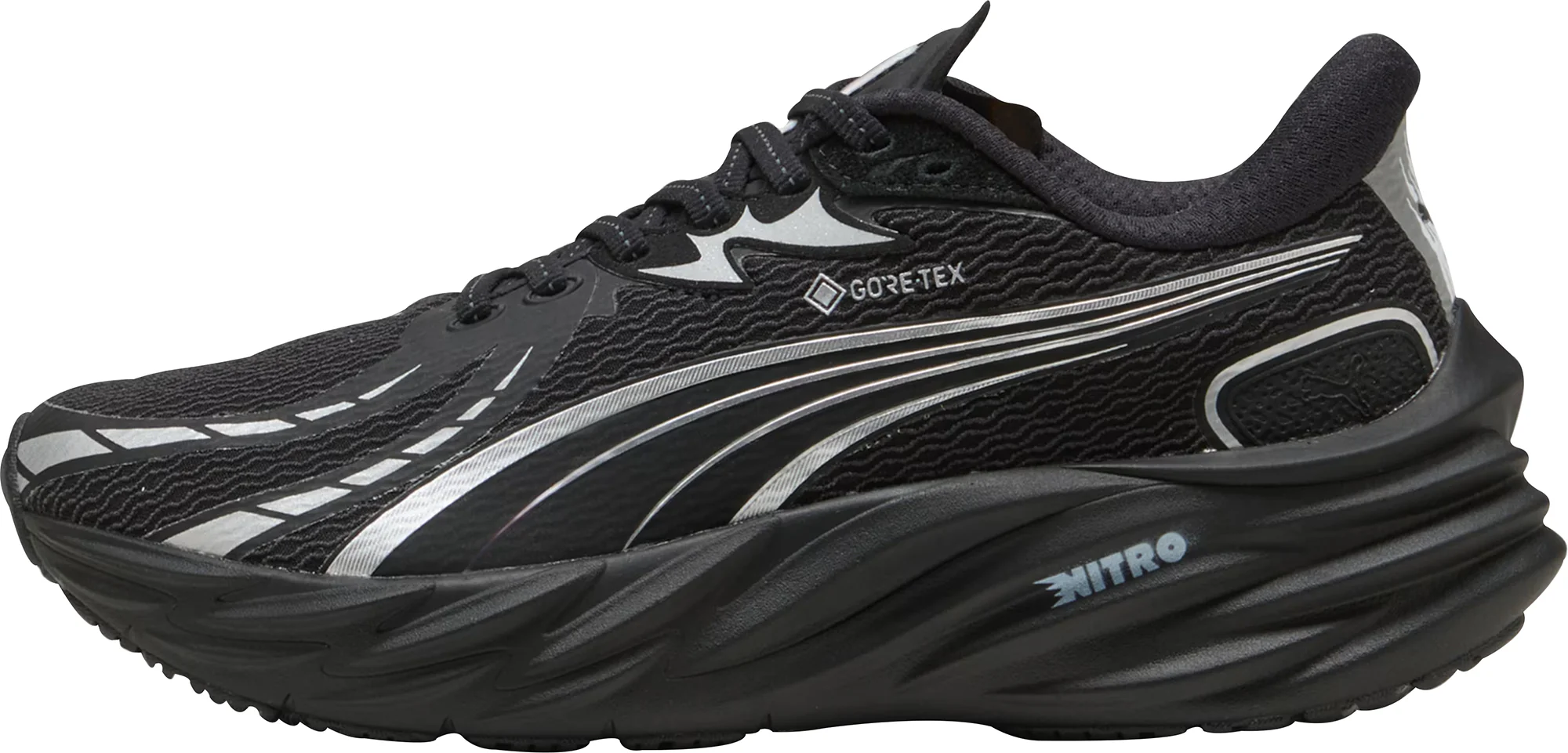 Puma Velocity Nitro 4 GORE-TEX Womens Running Shoes - Black