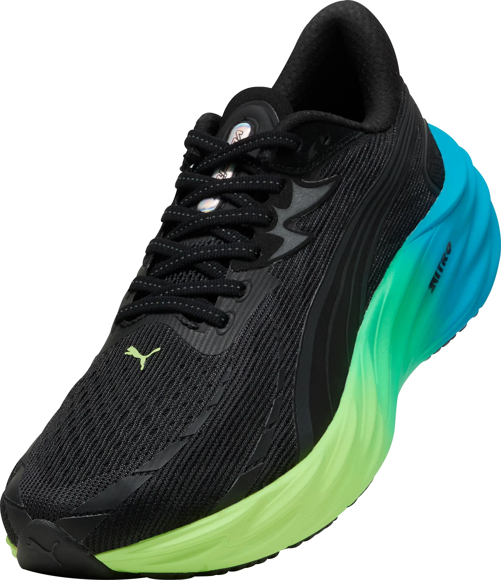 Puma Velocity Nitro 4 Mens Running Shoes - Black - Image 7