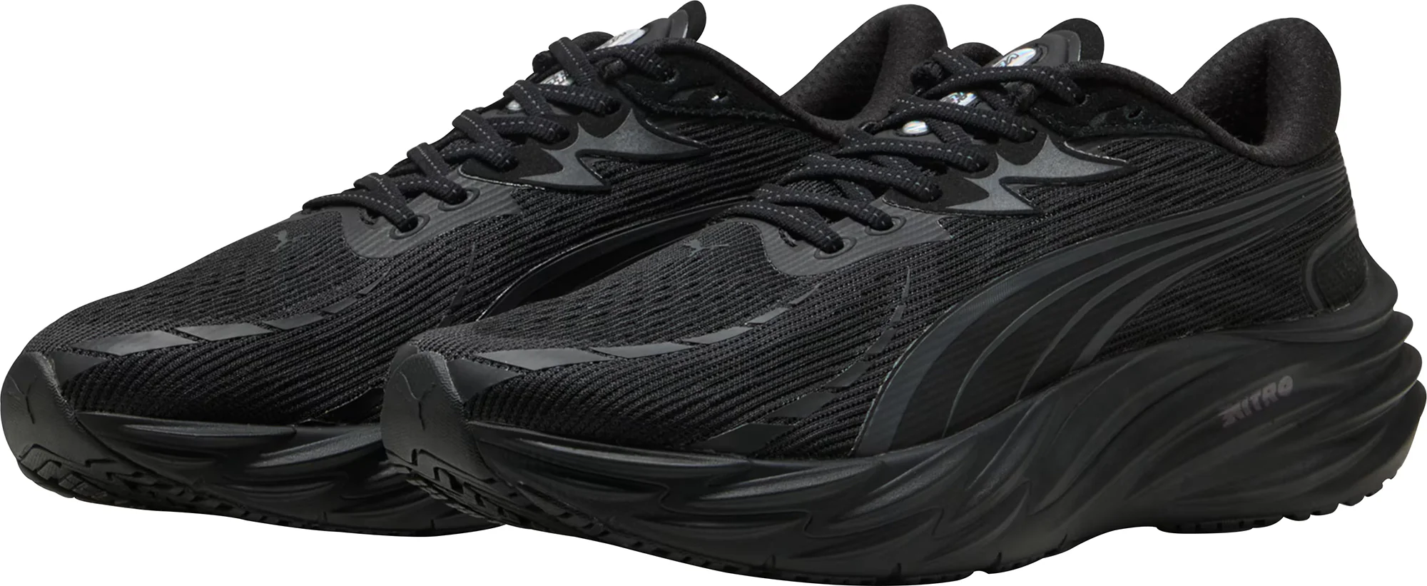 Puma Velocity Nitro 4 Mens Running Shoes - Black - Image 5