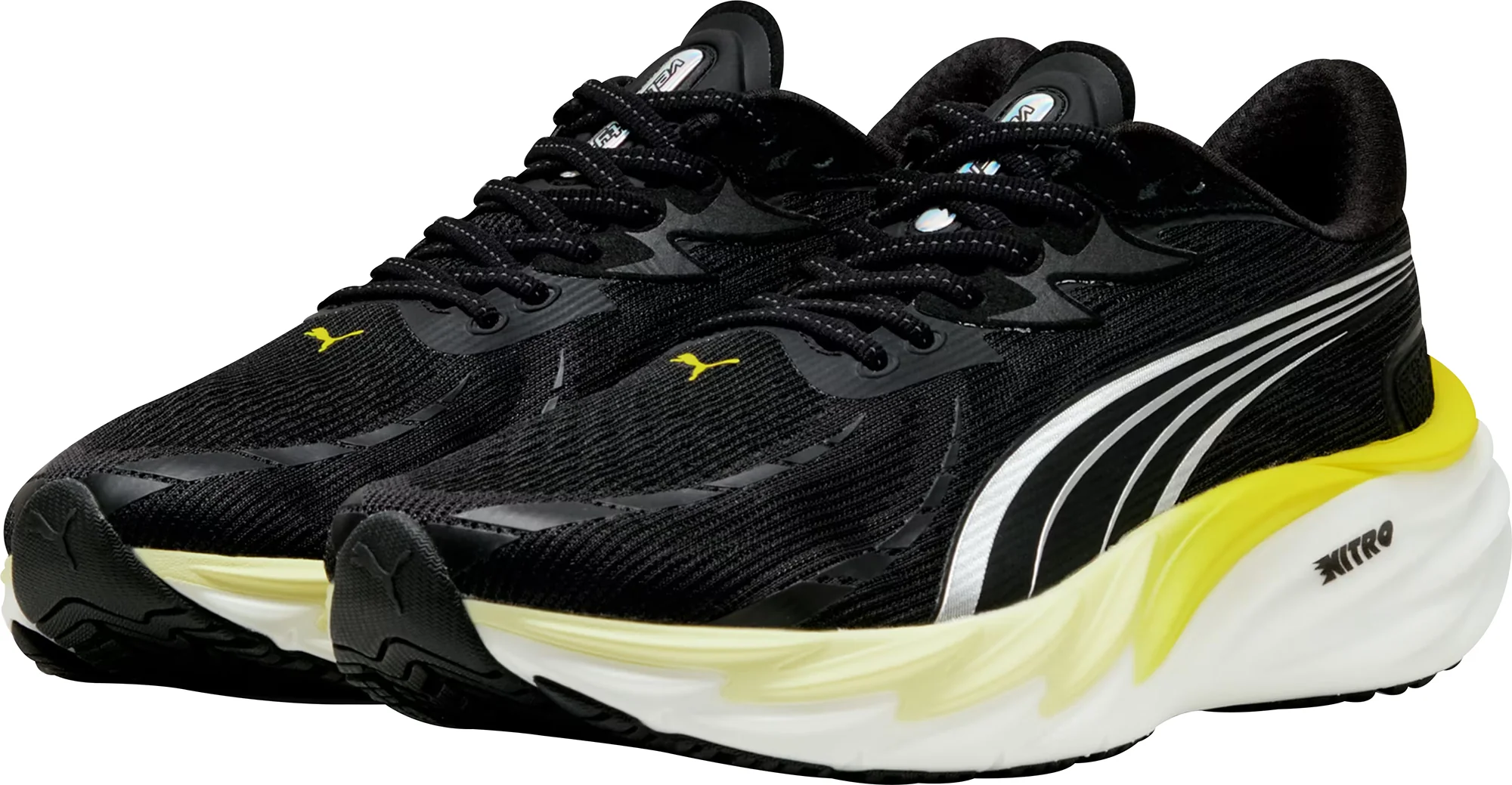 Puma Velocity Nitro 4 Mens Running Shoes - Black - Image 5