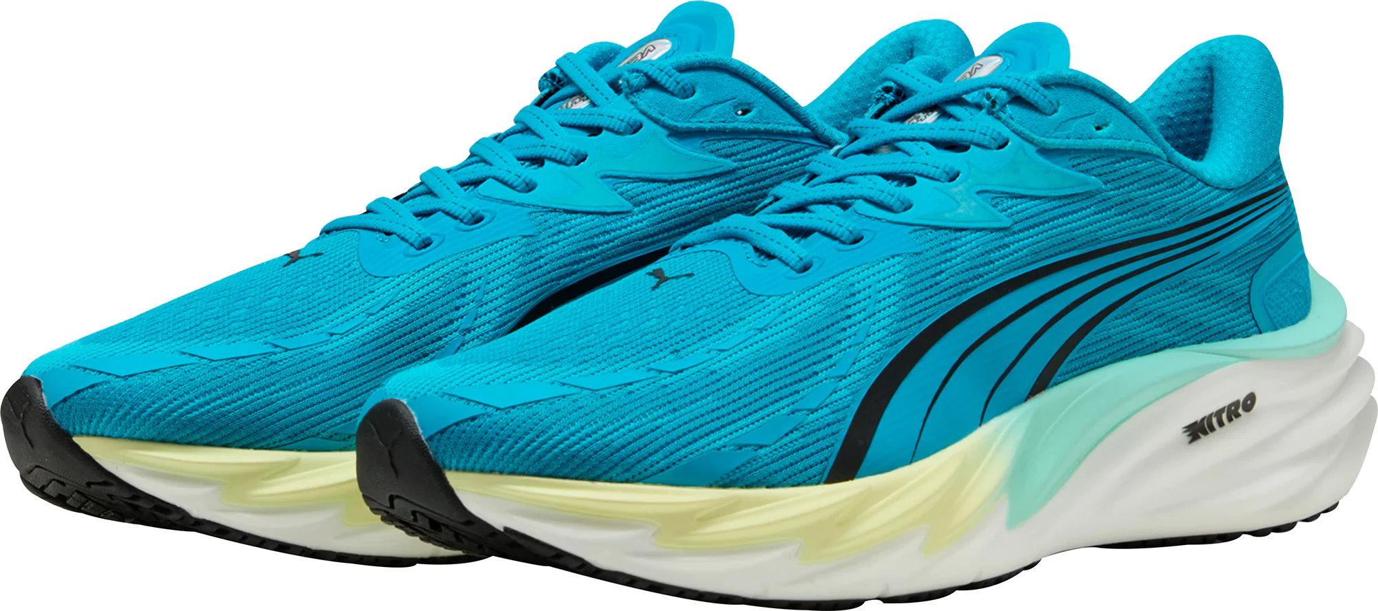 Puma Velocity Nitro 4 Mens Running Shoes - Blue - Image 5