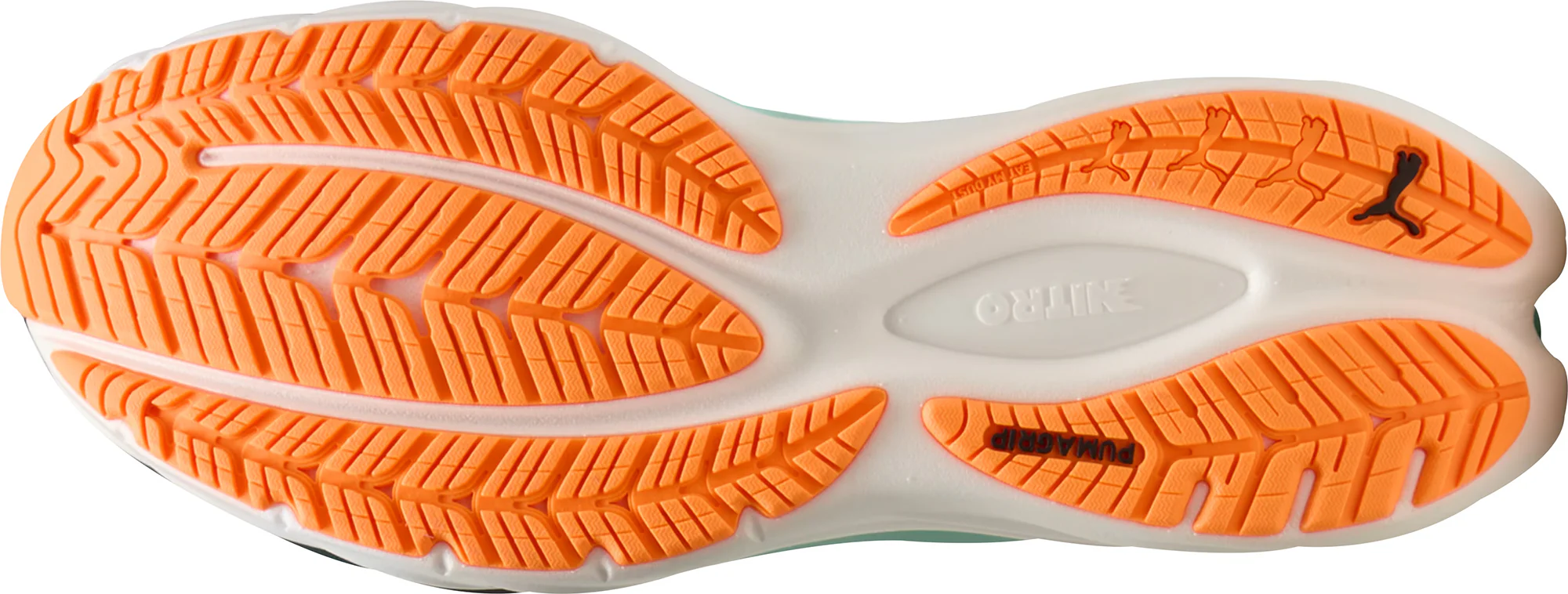 Puma Velocity Nitro 4 Mens Running Shoes - Green - Image 2