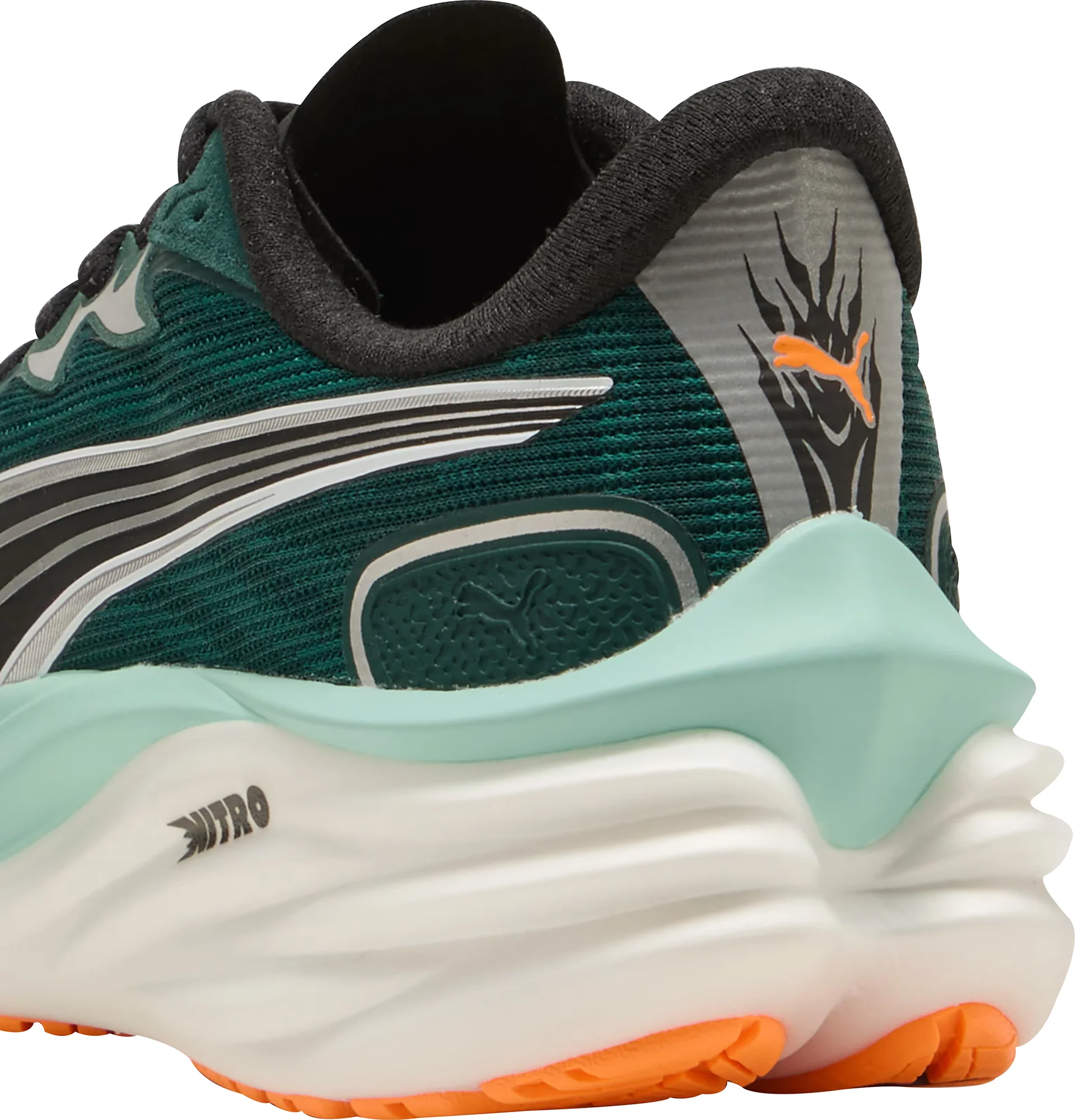 Puma Velocity Nitro 4 Mens Running Shoes - Green - Image 6