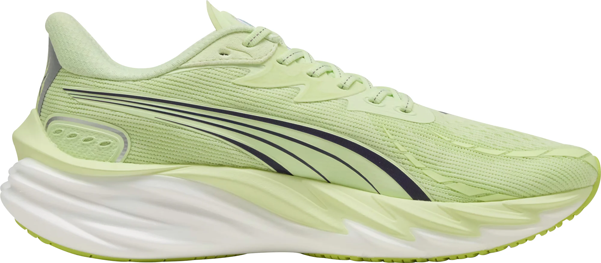 Puma Velocity Nitro 4 Mens Running Shoes - Green - Image 3
