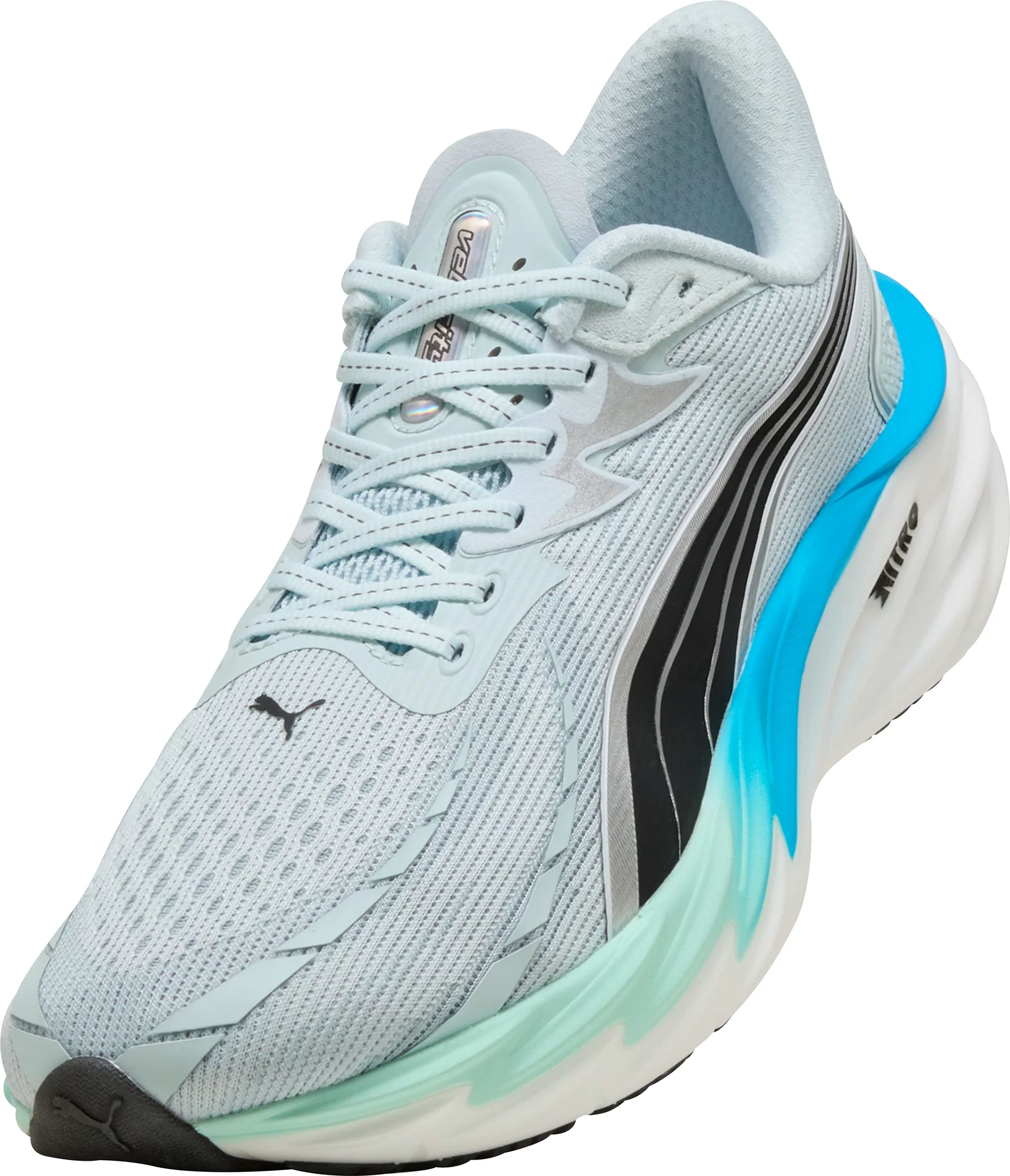 Puma Velocity Nitro 4 Mens Running Shoes - Green - Image 7