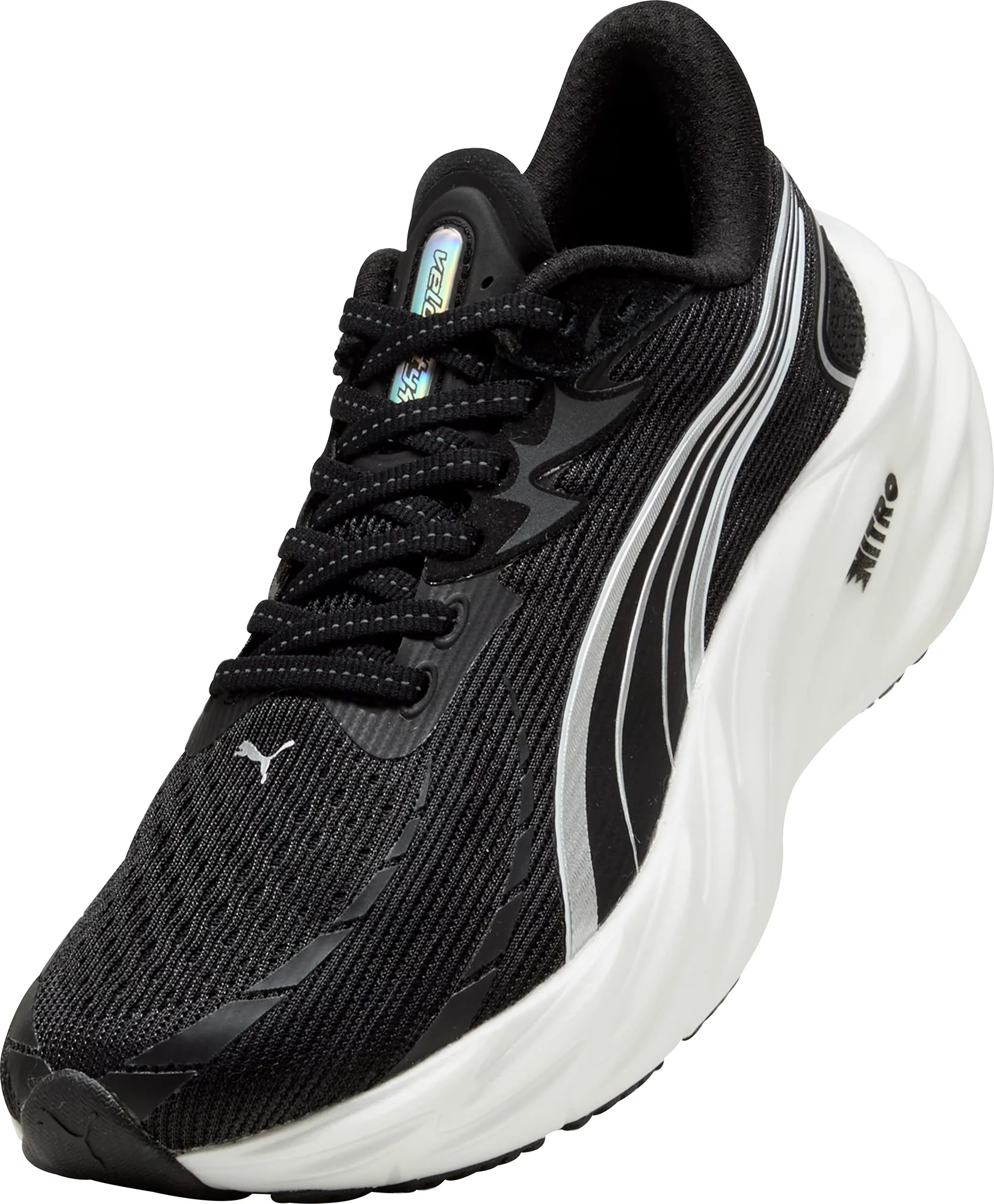 Puma Velocity Nitro 4 Womens Running Shoes - Black - Image 7