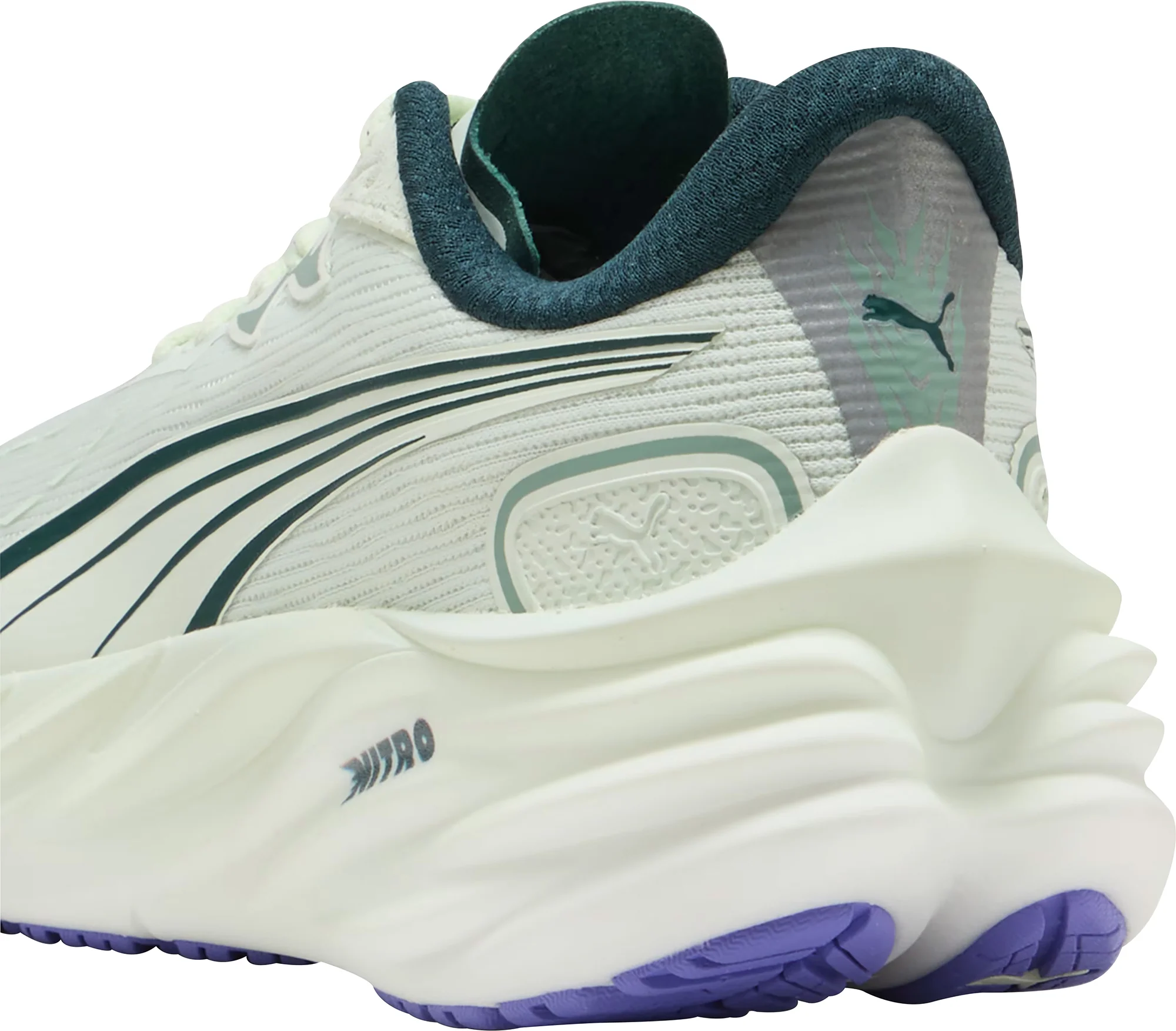 Puma Velocity Nitro 4 Womens Running Shoes - Green - Image 6
