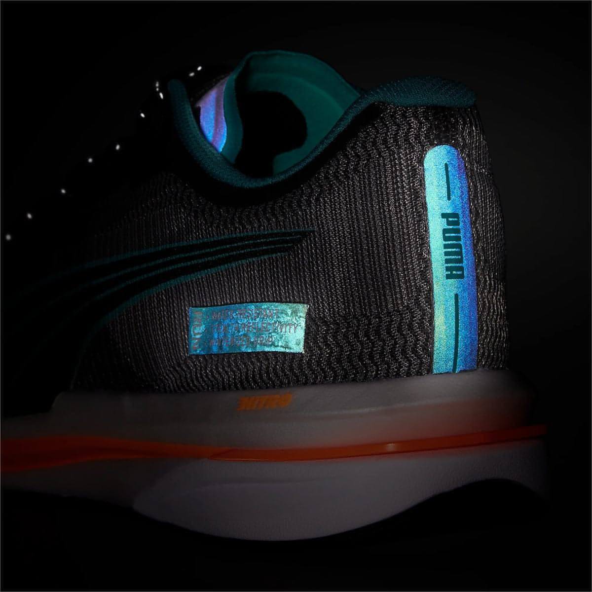 Puma Velocity Nitro WTR Mens Running Shoes - Black - Image 5