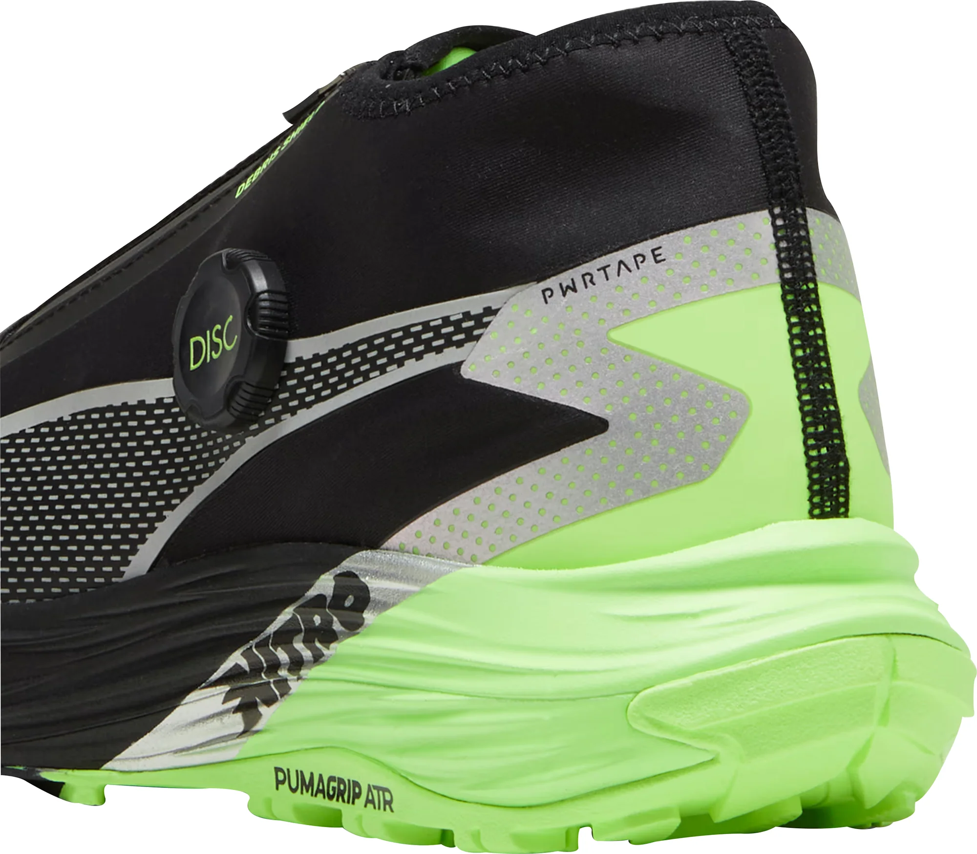 Puma Voyage Nitro 3 Disc Womens Trail Running Shoes - Black - Image 6