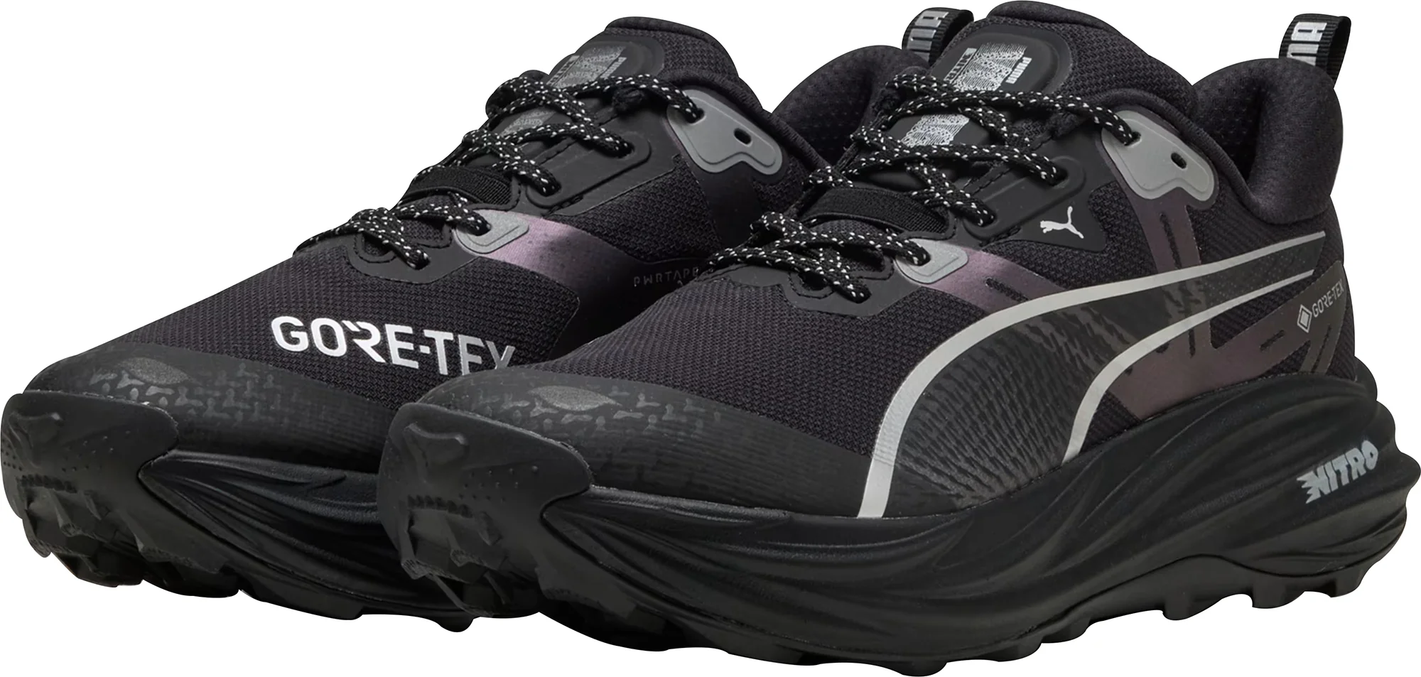 Puma Voyage Nitro 4 GORE-TEX Mens Running Shoes - Black - Image 5