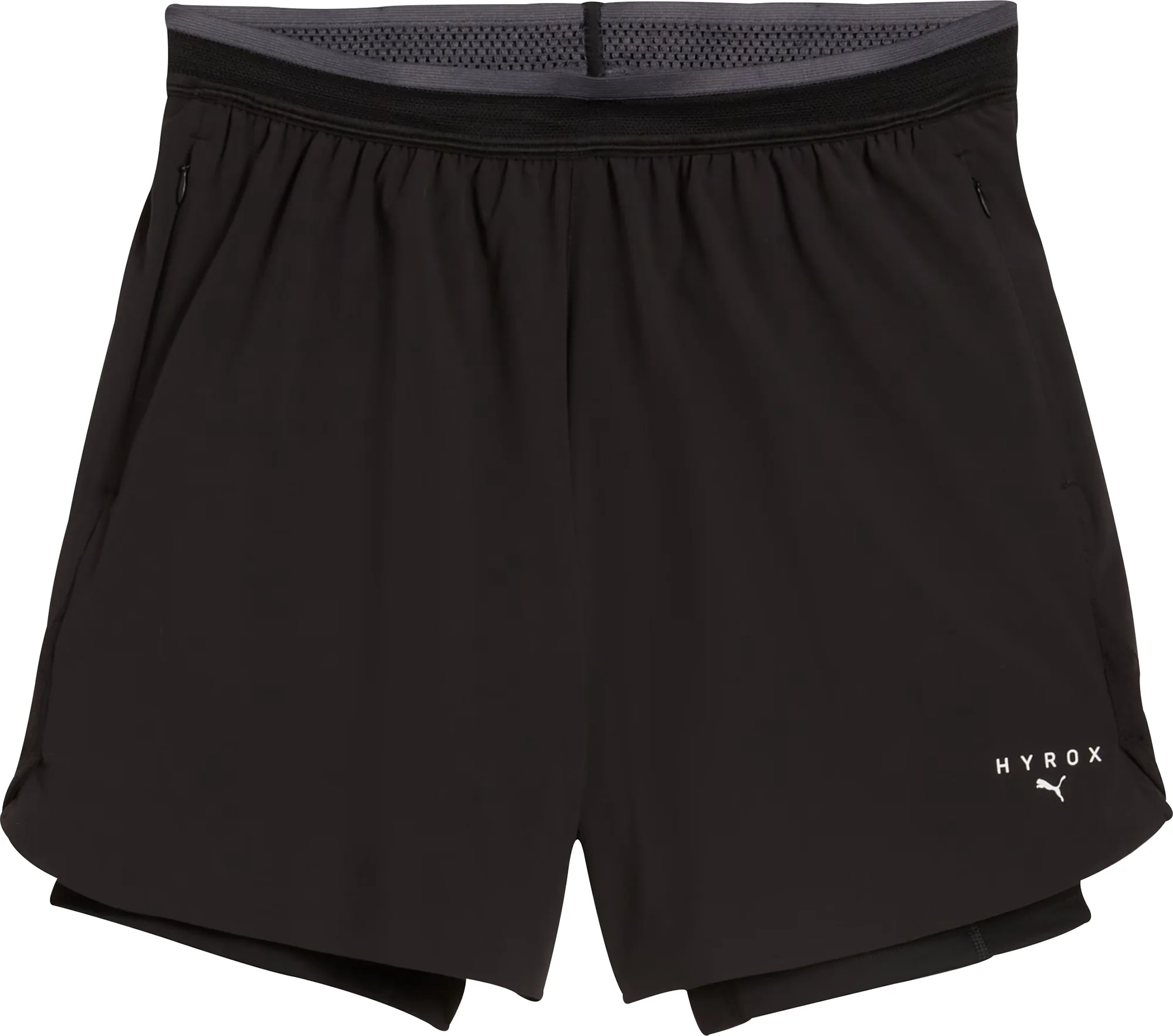Puma X HYROX 2 In 1 Mens Training Shorts - Black - Image 5