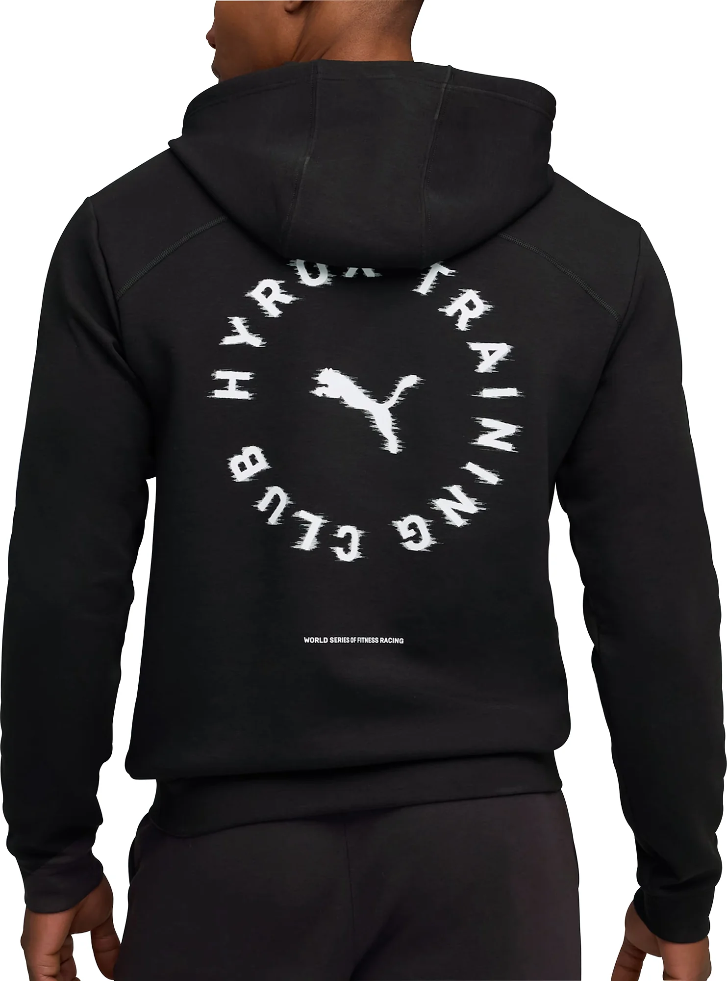 Puma X HYROX Cloudspun Mens Training Hoody - Black - Image 2
