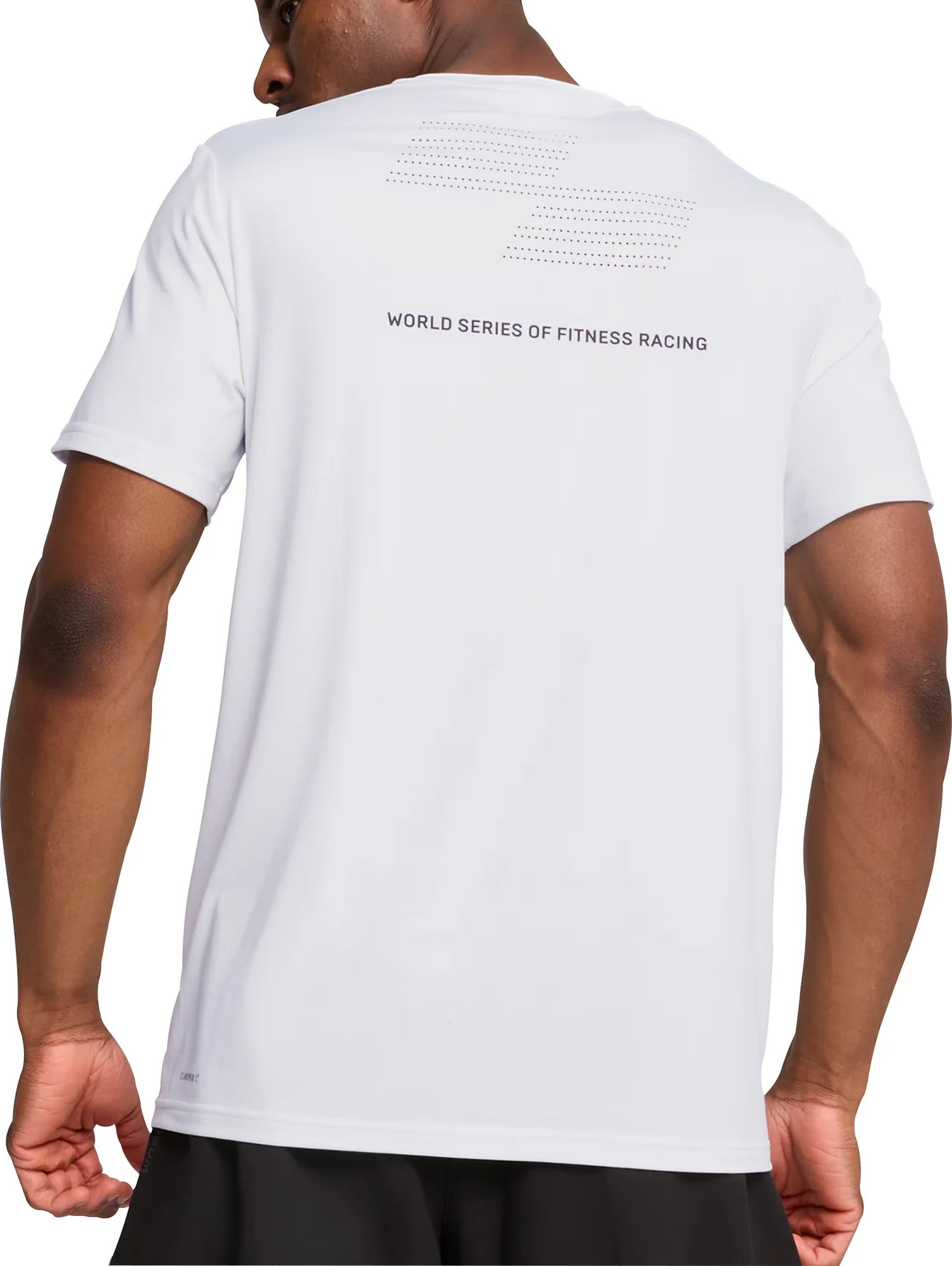 Puma X HYROX Cloudspun Short Sleeve Mens Training Top - White - Image 2