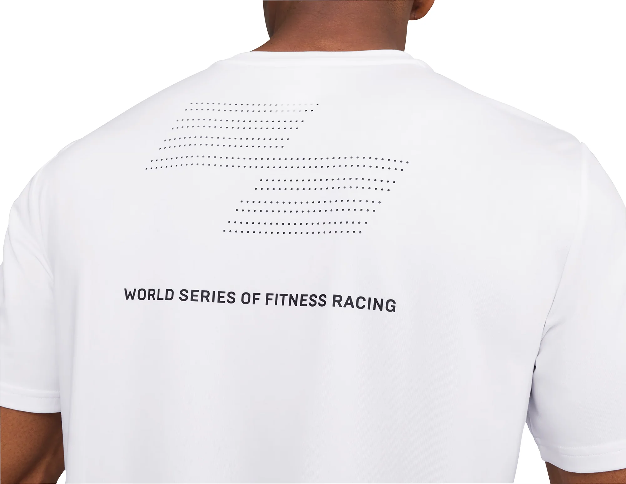 Puma X HYROX Cloudspun Short Sleeve Mens Training Top - White - Image 4