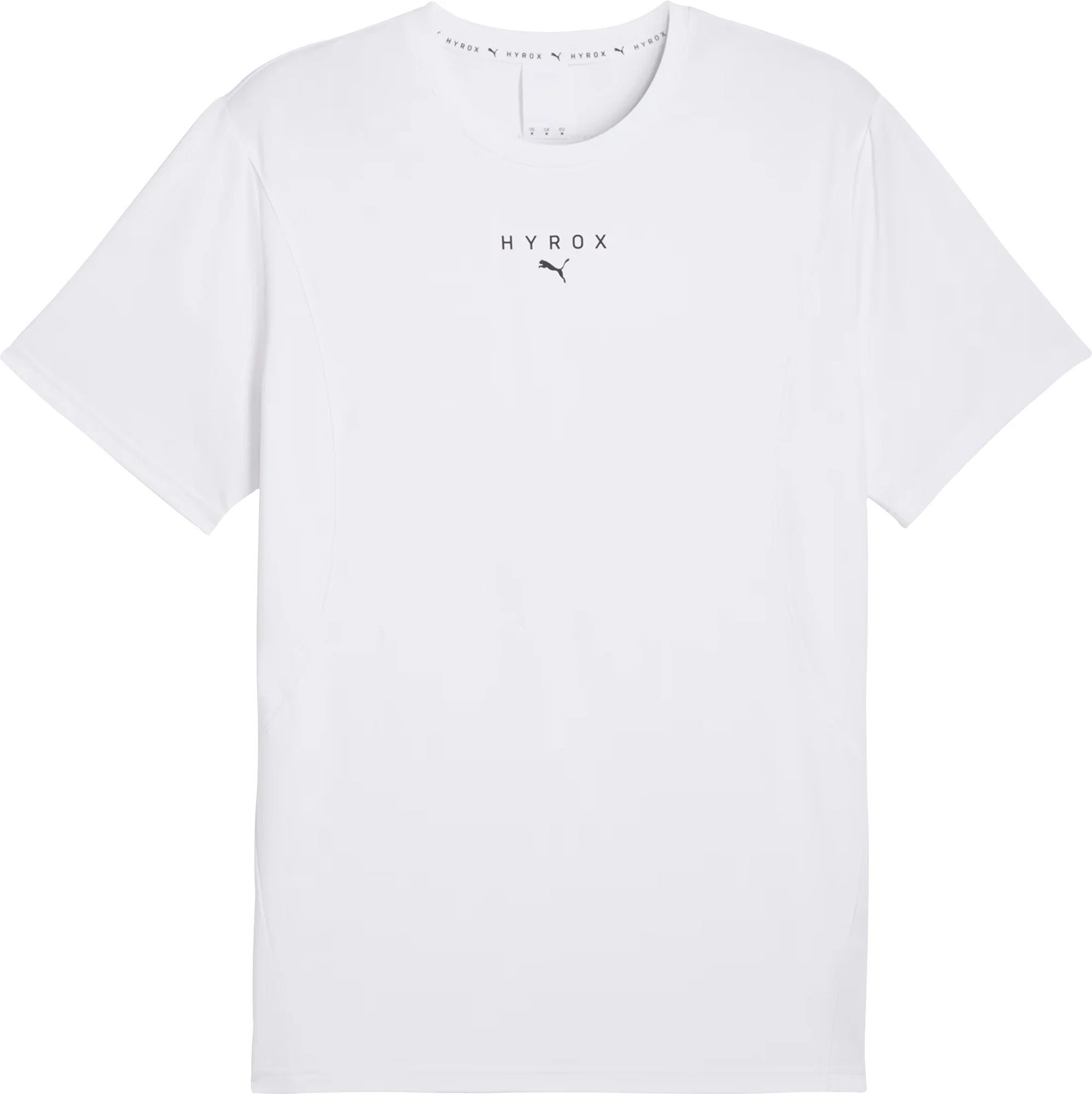 Puma X HYROX Cloudspun Short Sleeve Mens Training Top - White - Image 5