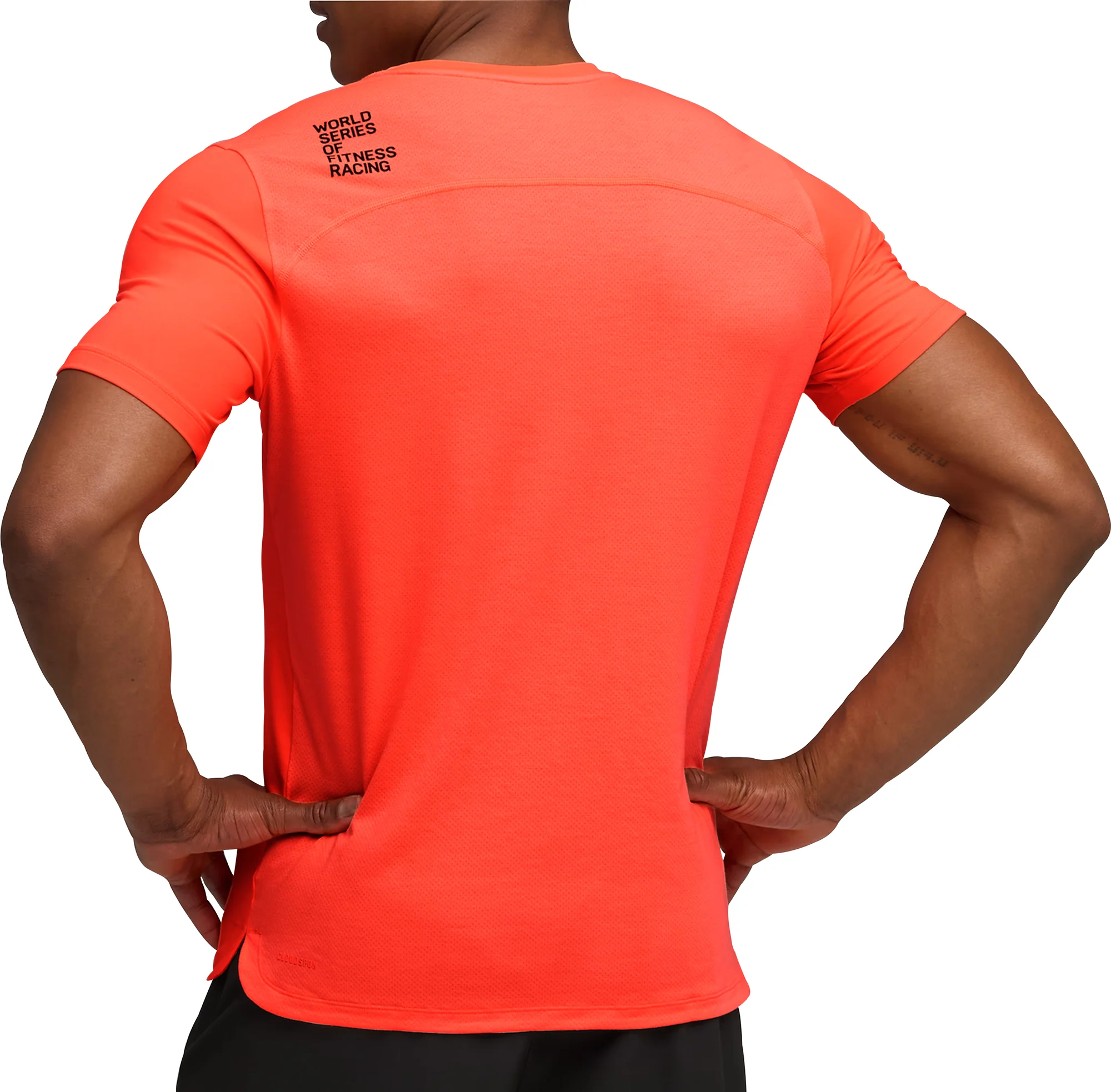 Puma X HYROX Cloudspun ThermoAdapt Short Sleeve Mens Running Top - Red - Image 2