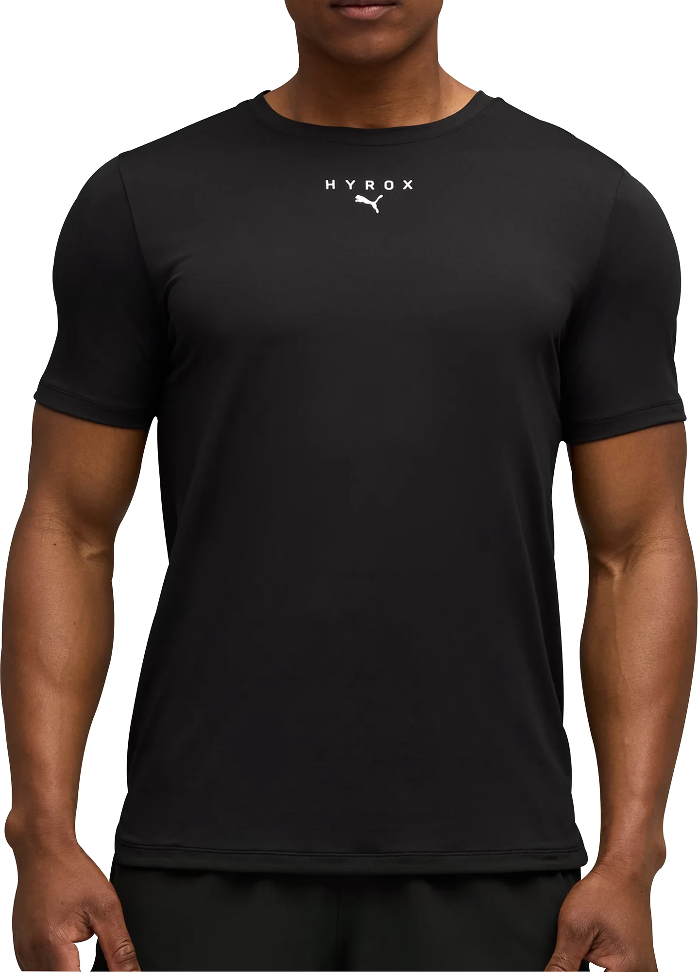 Puma X HYROX Cloudspun ThermoAdapt Short Sleeve Mens Training Top - Black