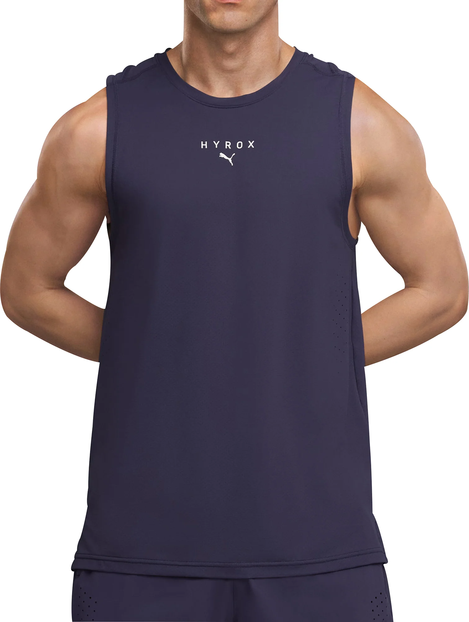 Puma X HYROX Dryelite Mens Training Vest - Purple