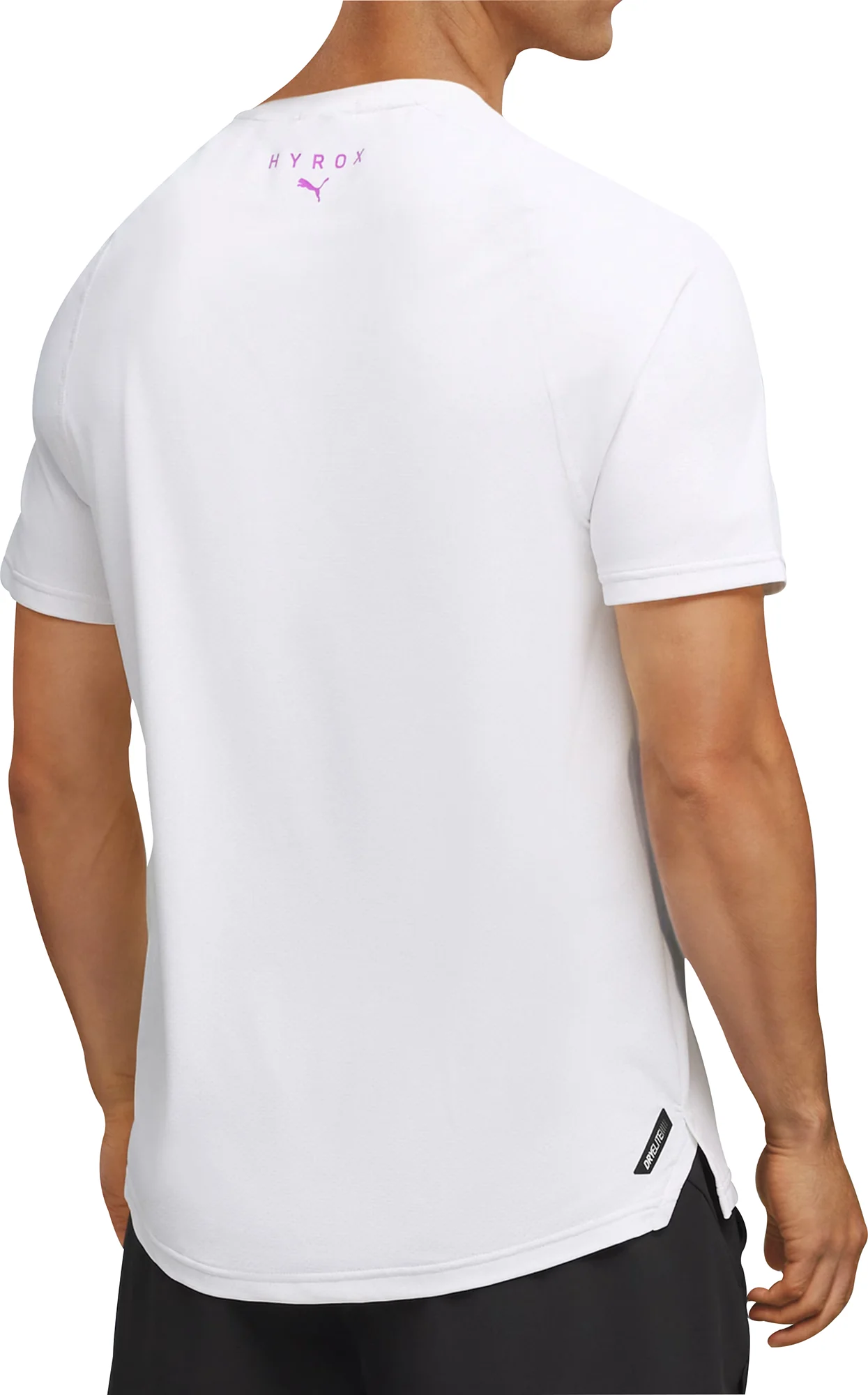 Puma X HYROX Dryelite Short Sleeve Mens Training Top - White - Image 2