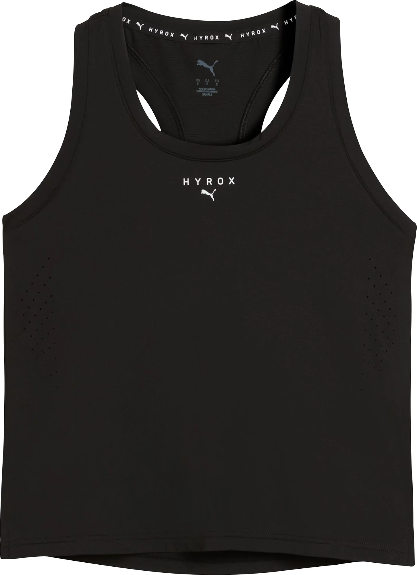 Puma X HYROX Dryelite Womens Training Vest Tank Top - Black - Image 3