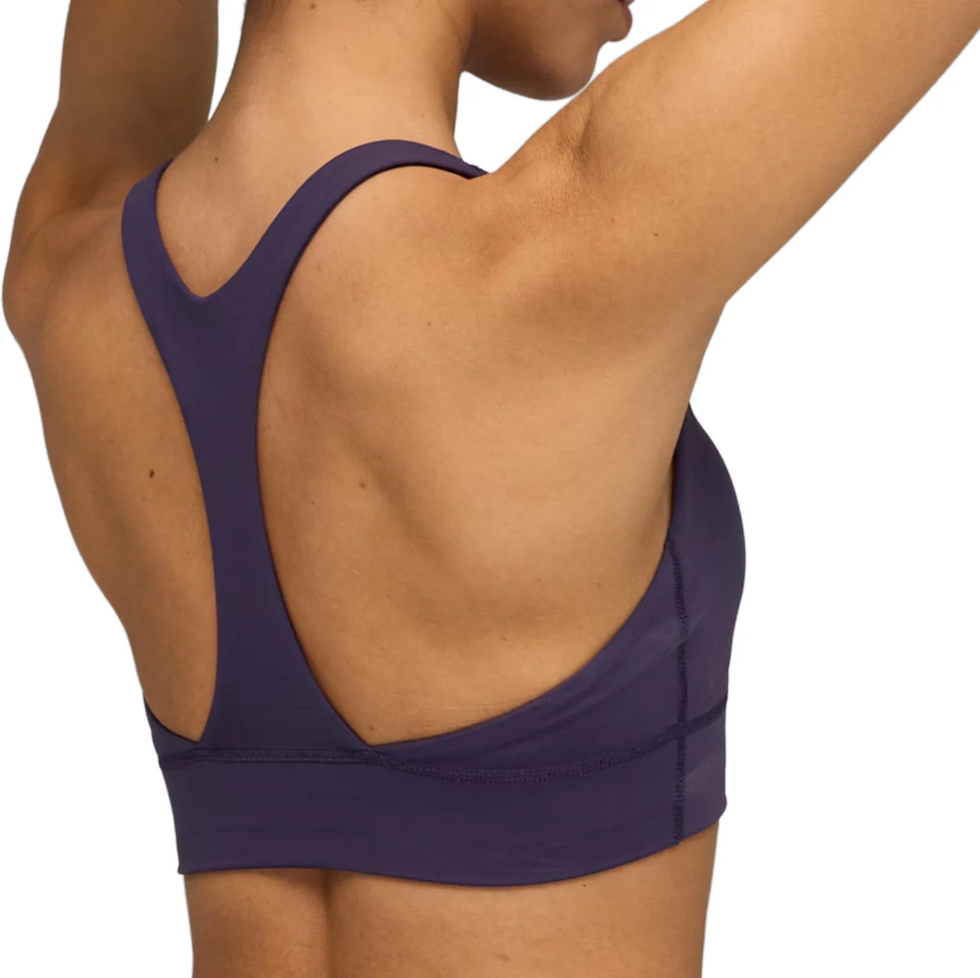 Puma X HYROX Shape Luxe High Neck Womens Sports Bra - Purple - Image 2