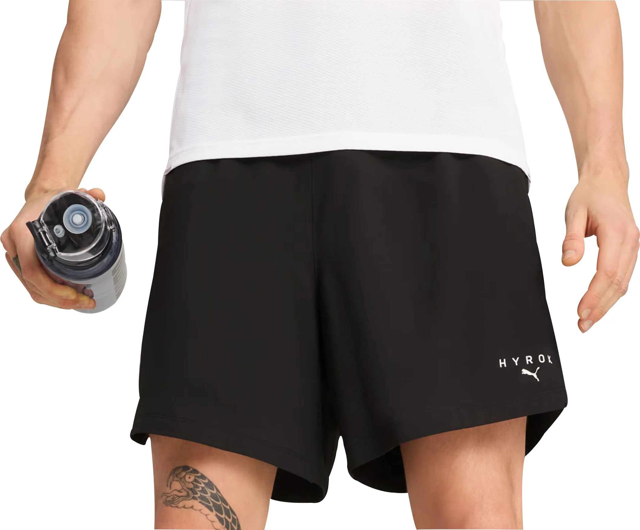 Puma X HYROX Ultraweave 6 Inch Mens Training Shorts - Black