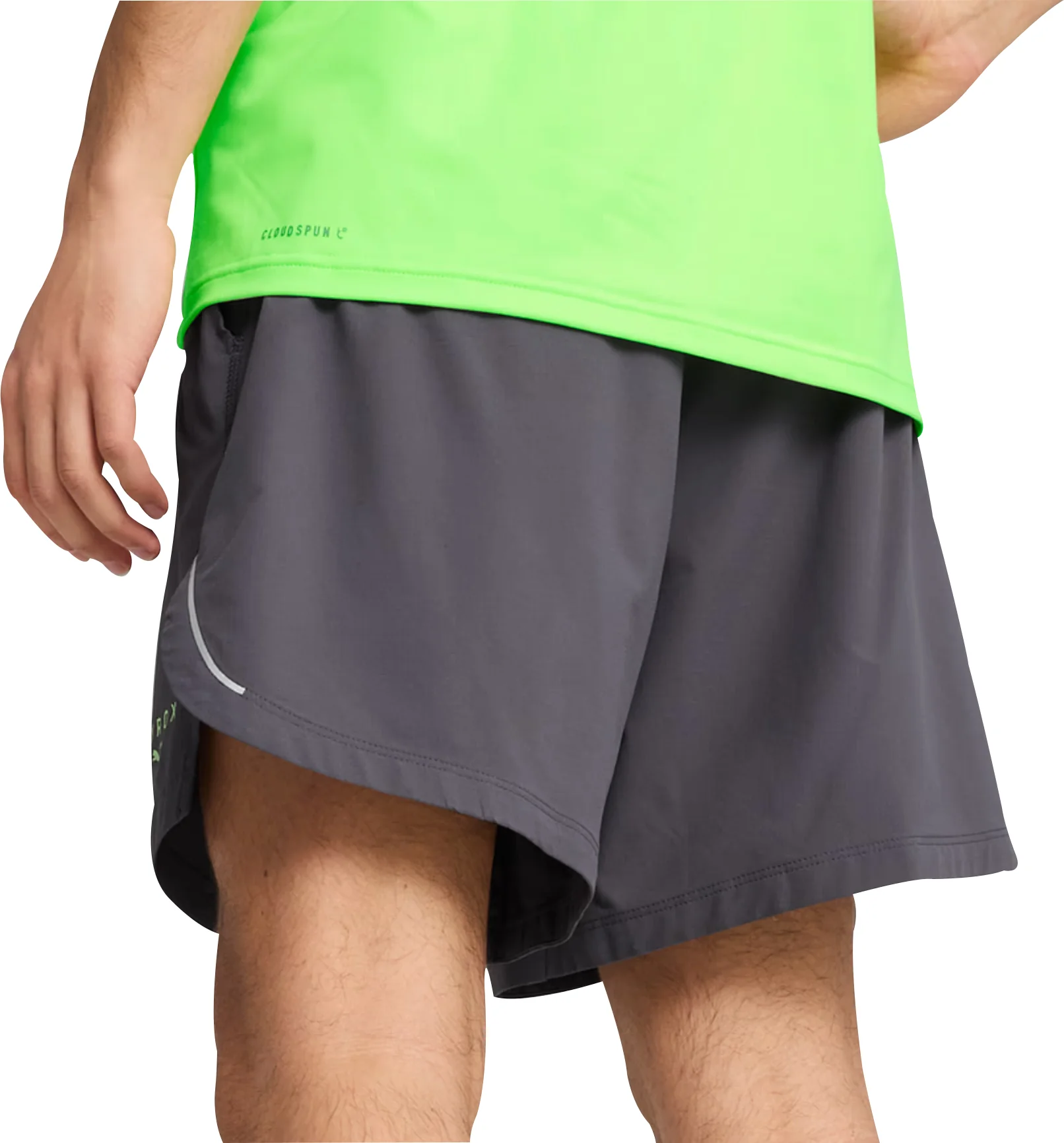 Puma X HYROX Ultraweave 6 Inch Mens Training Shorts - Grey - Image 2