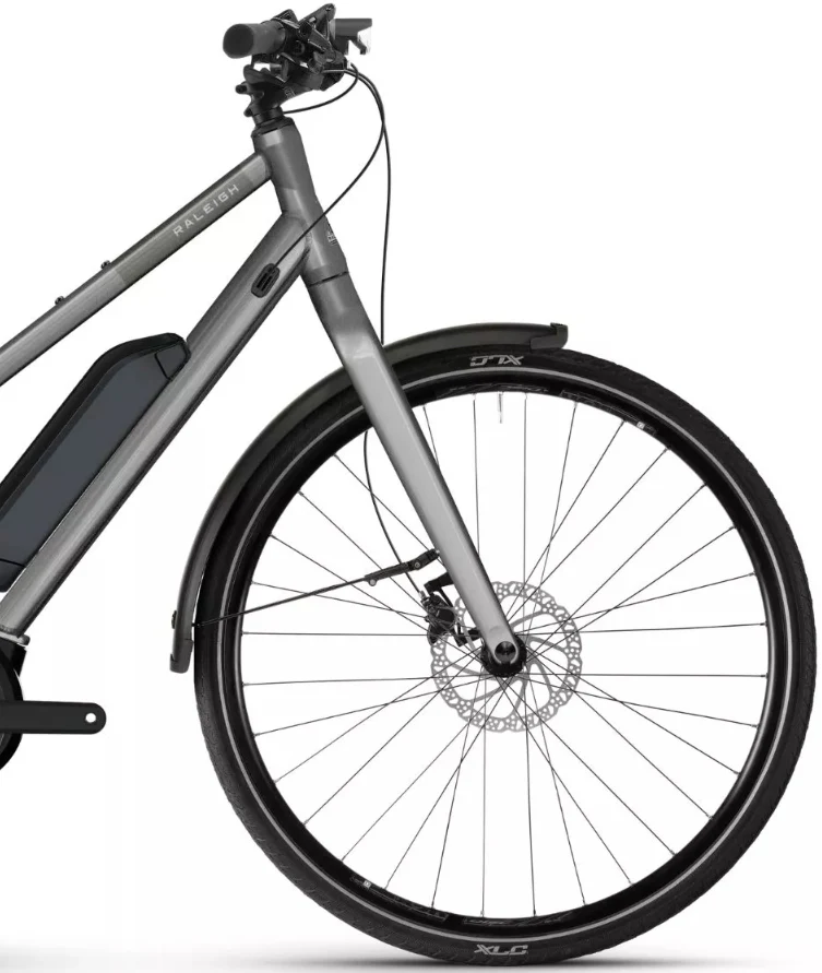 Raleigh Captus Mid-Step Electric Hybrid Bike 2026 - Titanium - Image 3
