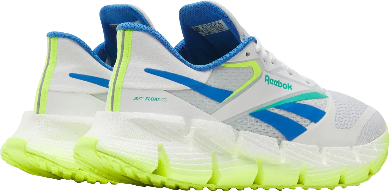 Reebok FloatZig 1 Mens Running Shoes - White - Image 4