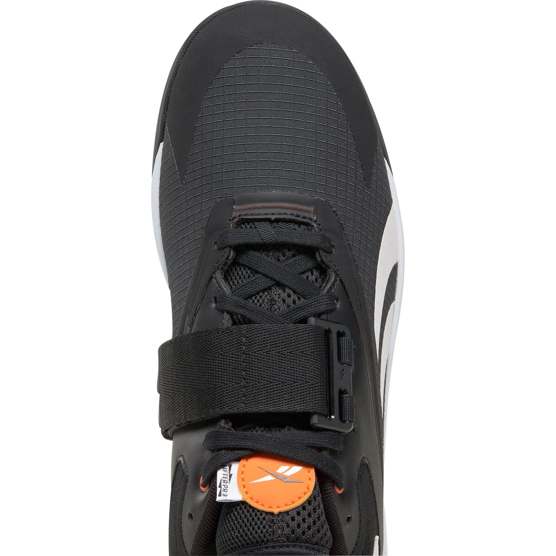 Reebok Lifter PR III Mens Weightlifting Shoes - Black - Image 7